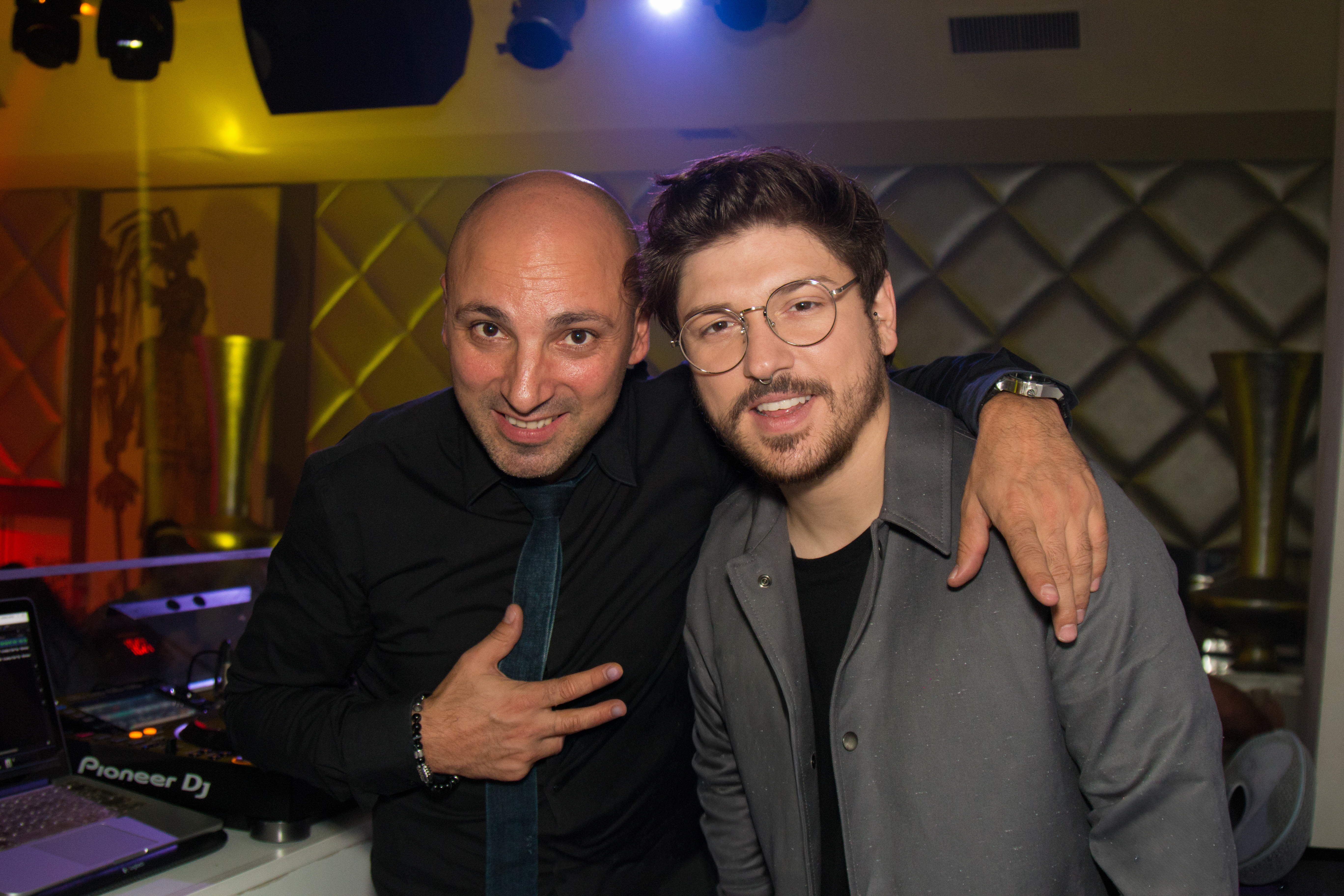 DJ Carl Soares et Quentin Mosimann