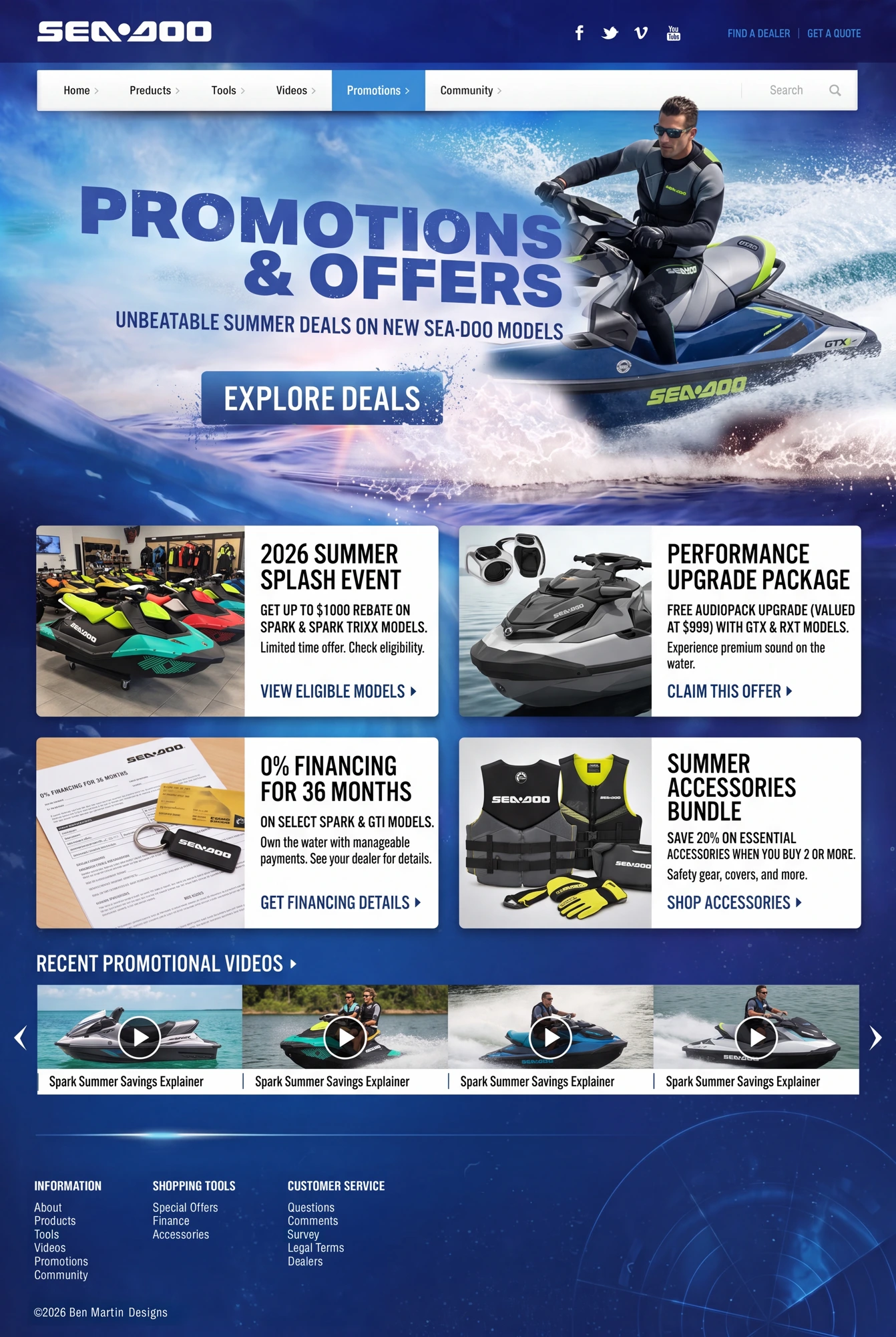 Sea Doo Mock Site 5