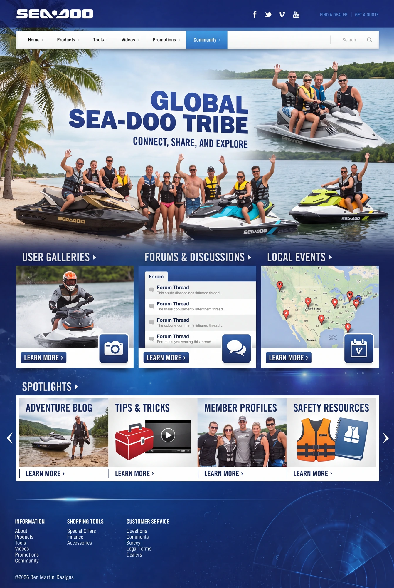 Sea Doo Mock Site 6
