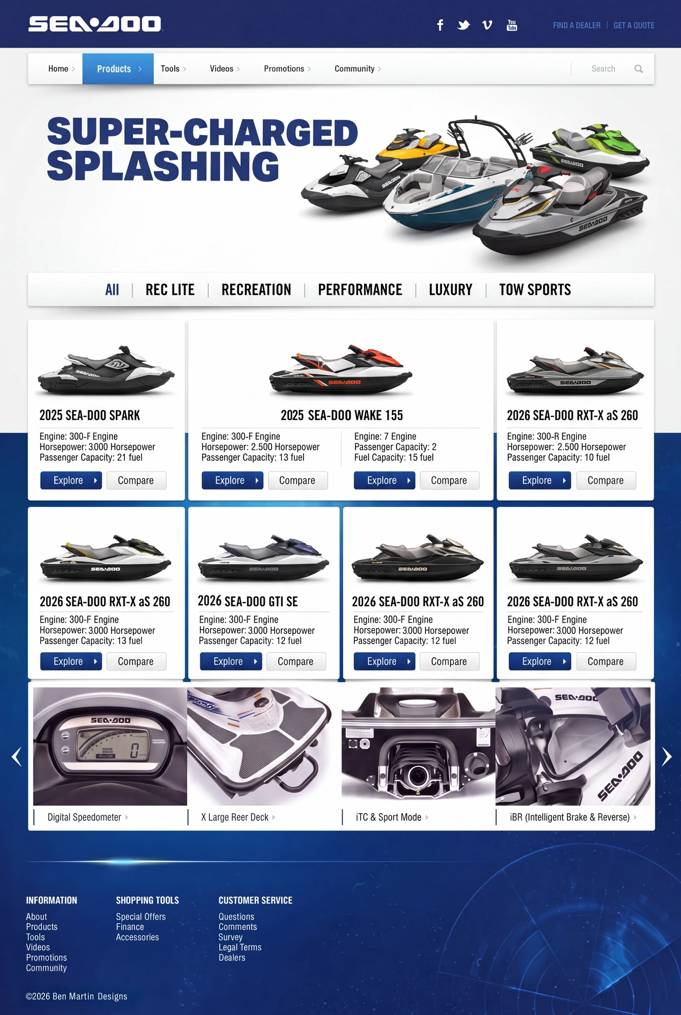 Sea Doo Mock Site 2