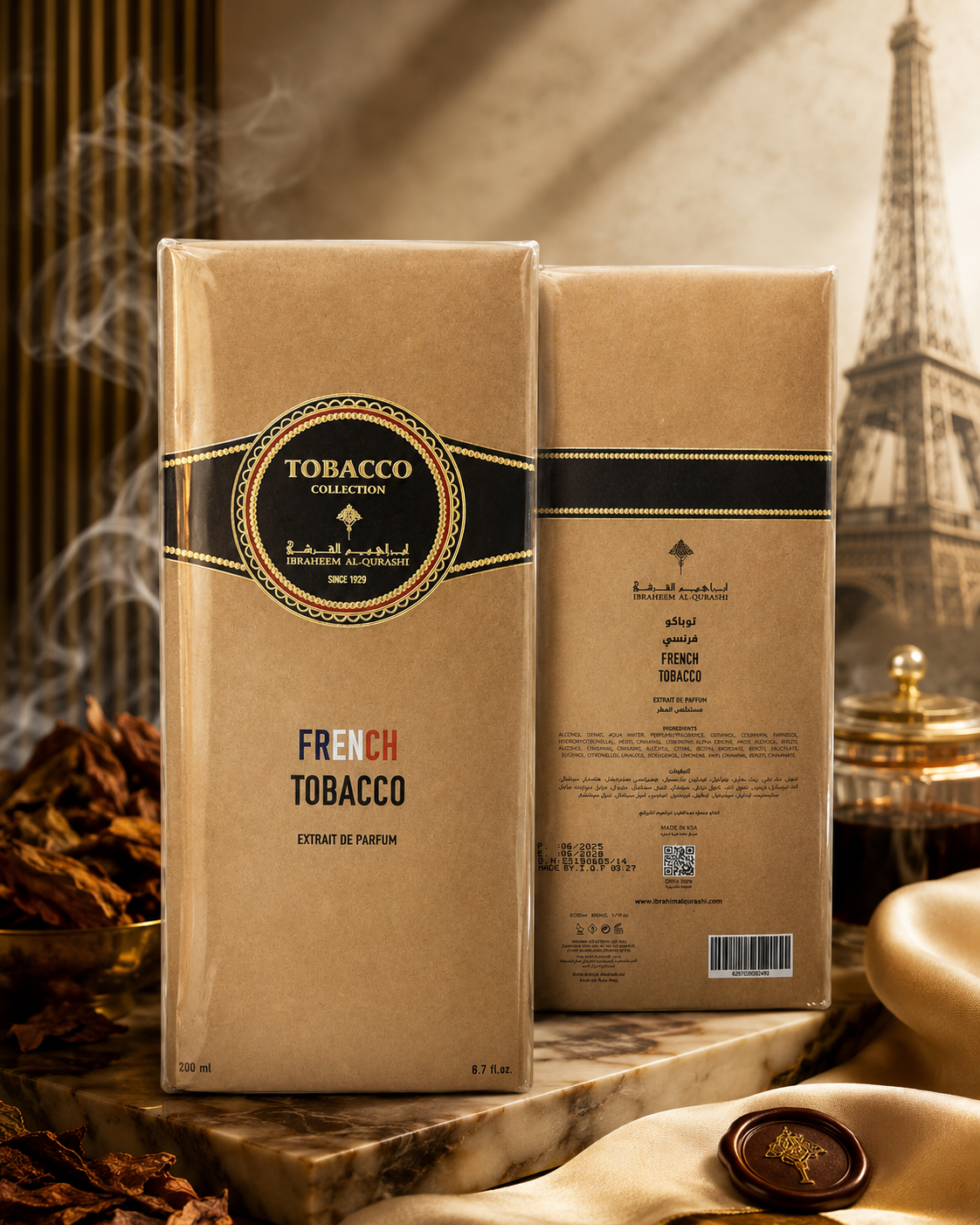 Ibraheem Al-Qurashi French Tobacco Extrait de Parfum — 200 ml