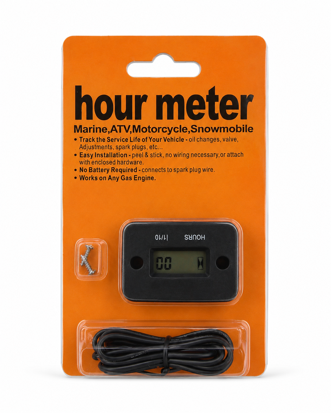 Engine Hour Meter (Marine, ATV, Motorcycle, Snowmobile)