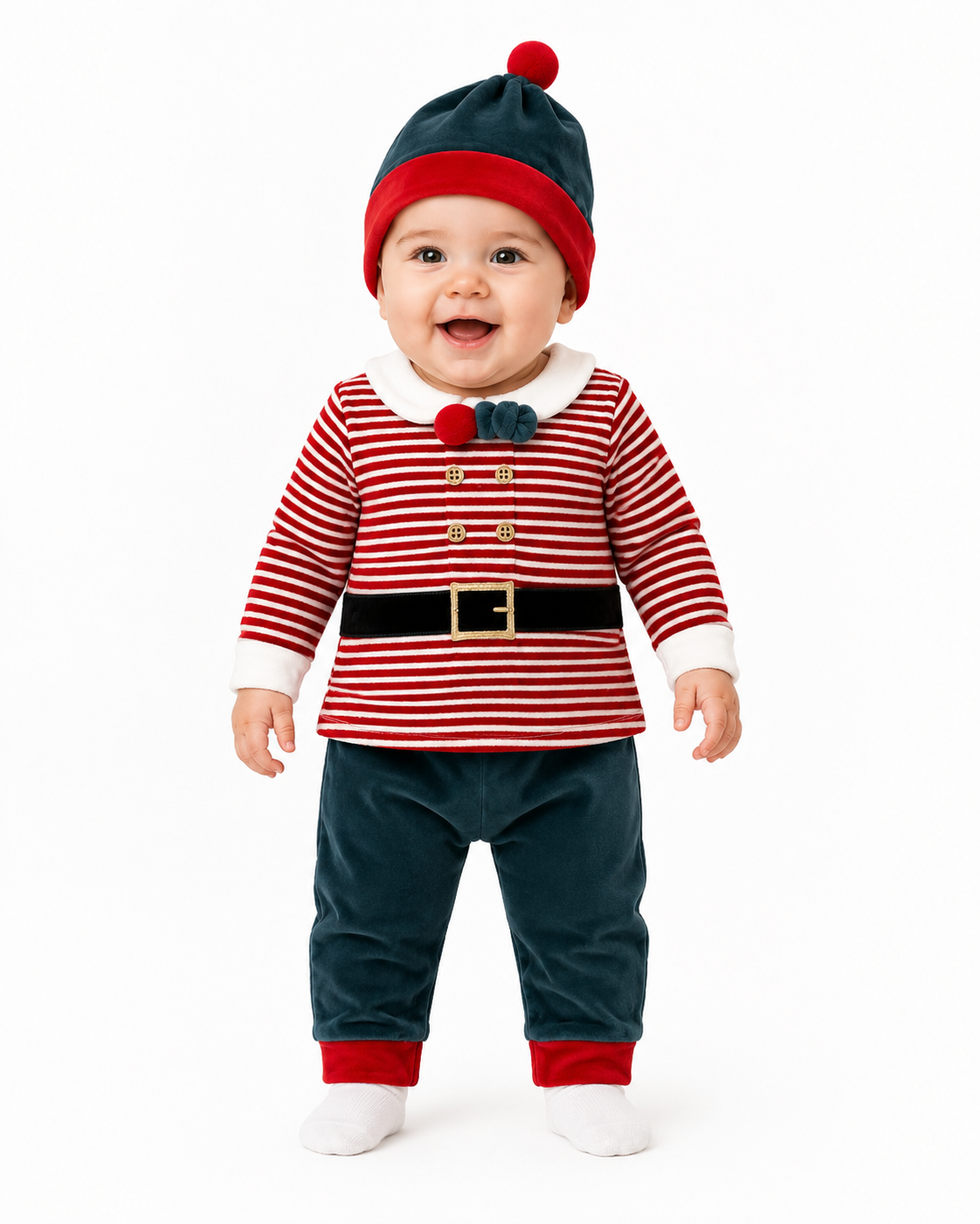 Marks & Spencer Baby Elf Christmas Outfit Set thumb 2