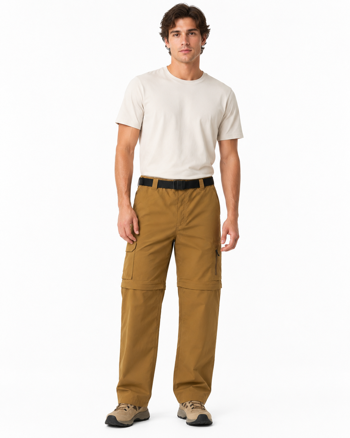 Columbia Men's Brown Cargo Belted Pants thumb 2