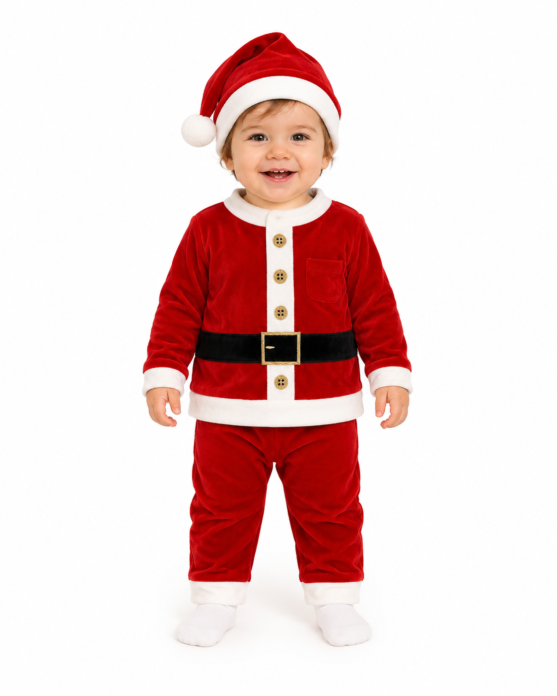Marks & Spencer Baby Santa Claus Christmas Outfit Set thumb 3
