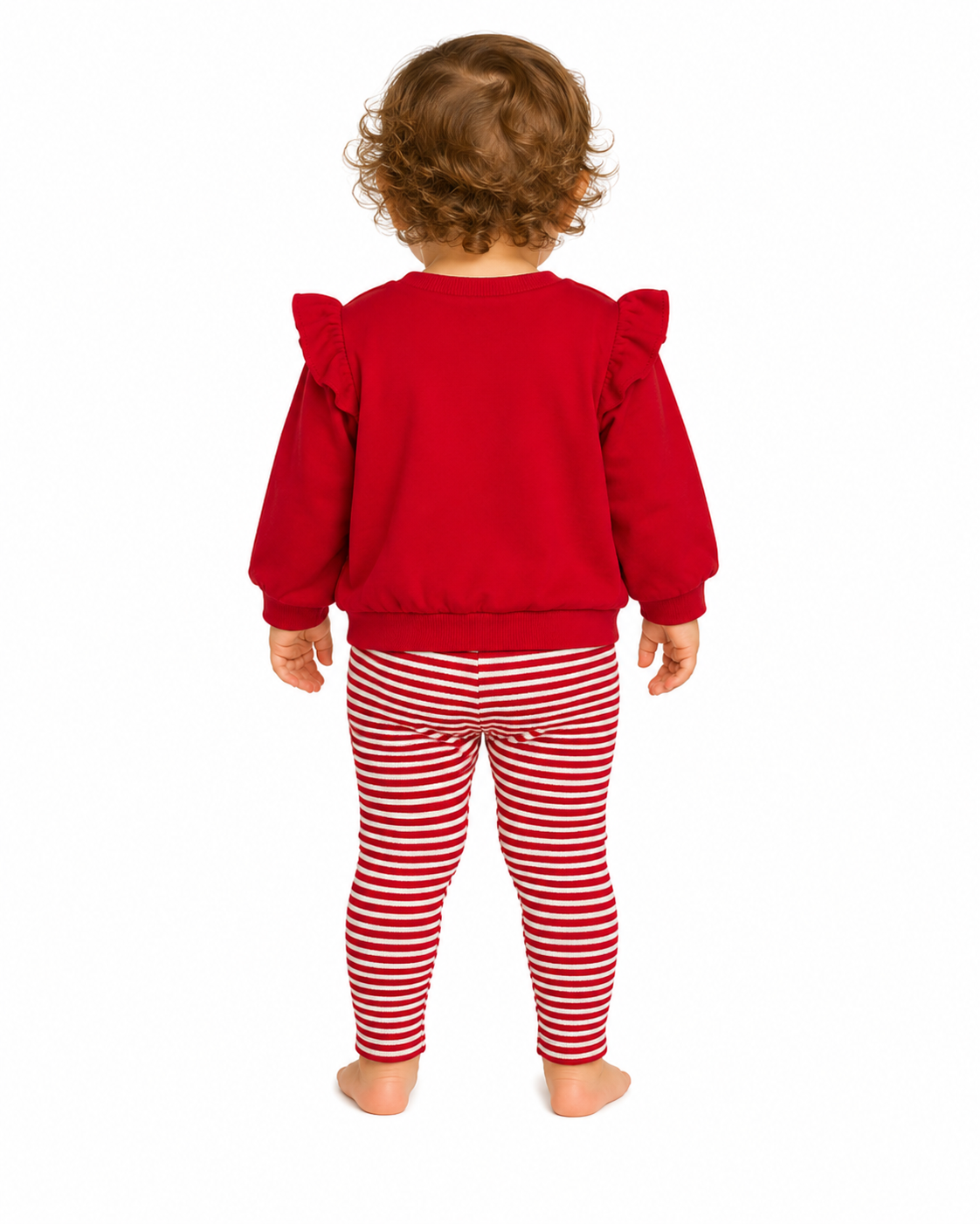 Marks & Spencer Baby Girls Red Christmas Outfit Set thumb 3