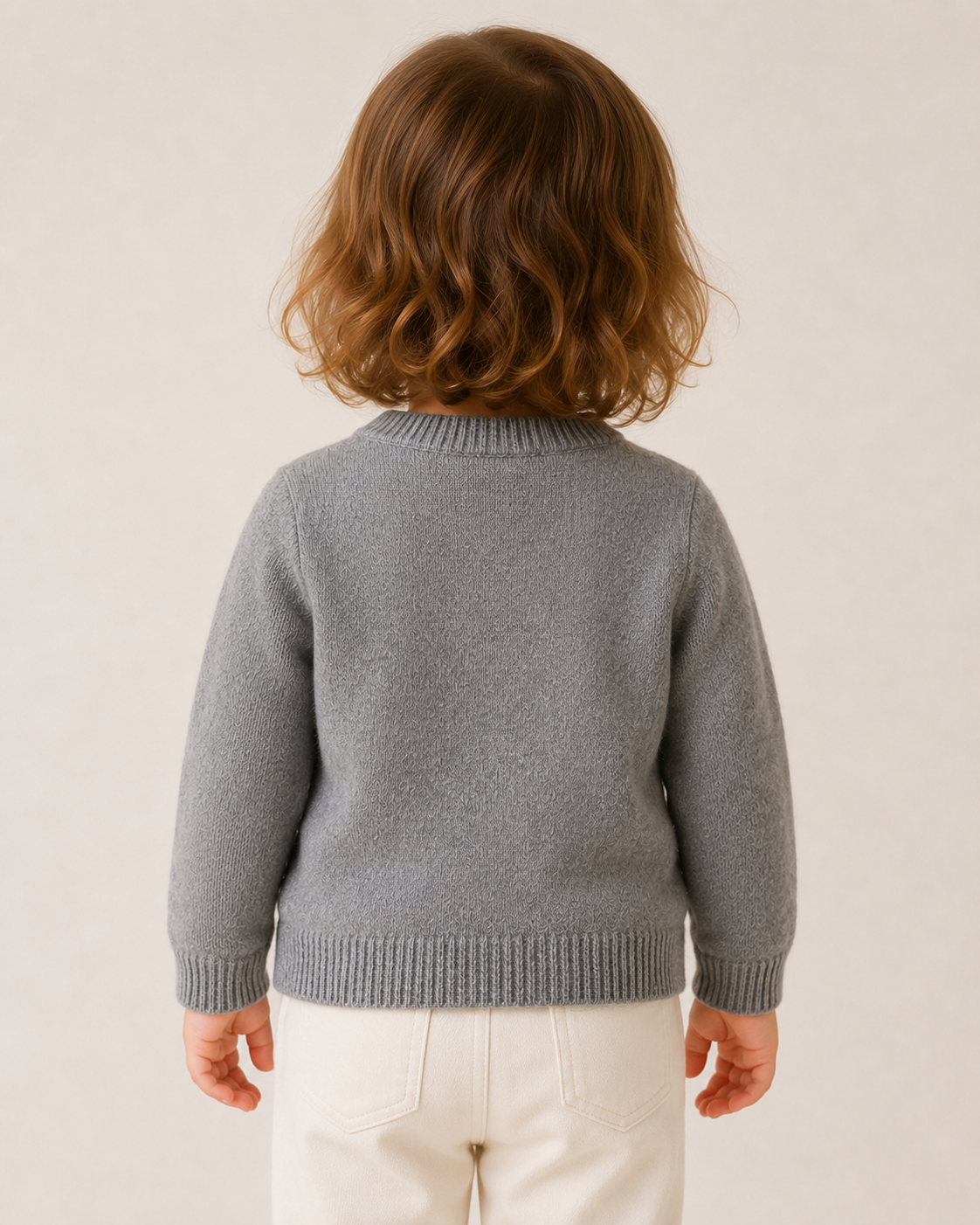 Girls Bow Knit Cardigan thumb 3