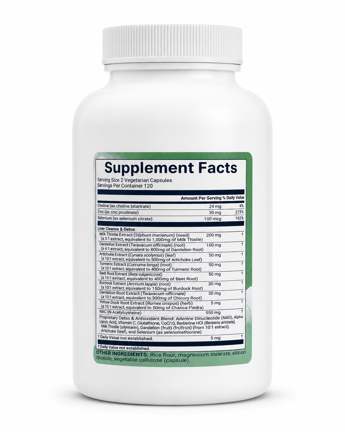 Micro Ingredients Liver Detox Cleanse & Repair – 240 Vegetarian Capsules thumb 2