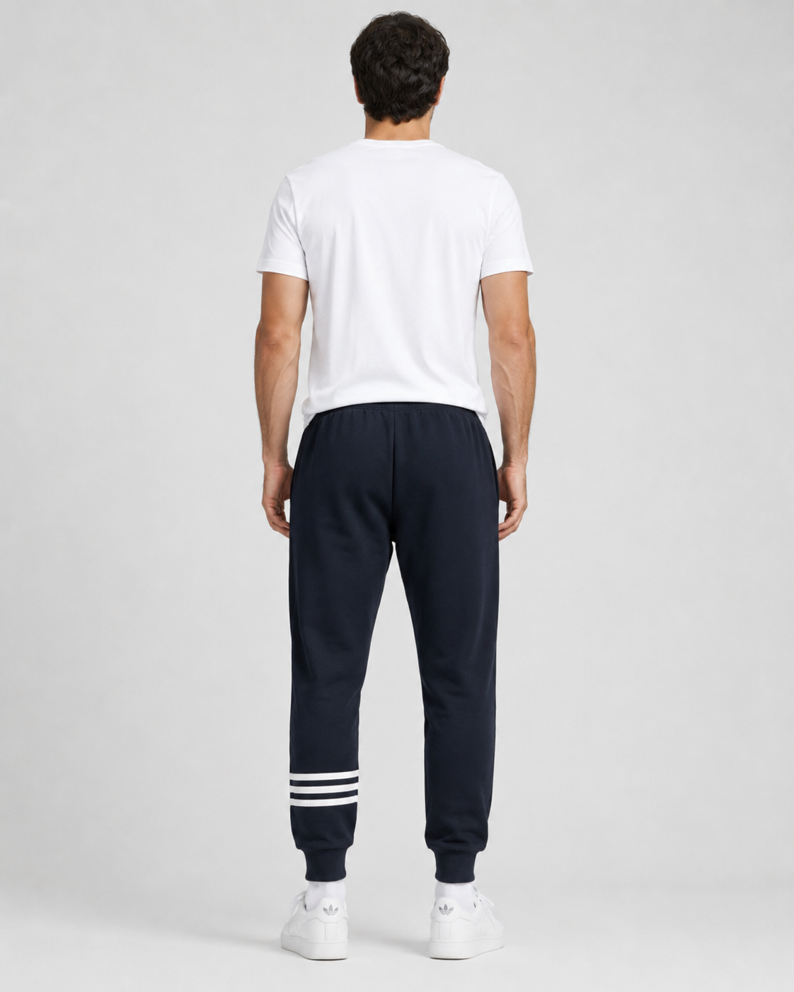 Adidas Track Jogger Pants with 3-Stripes Detail thumb 3