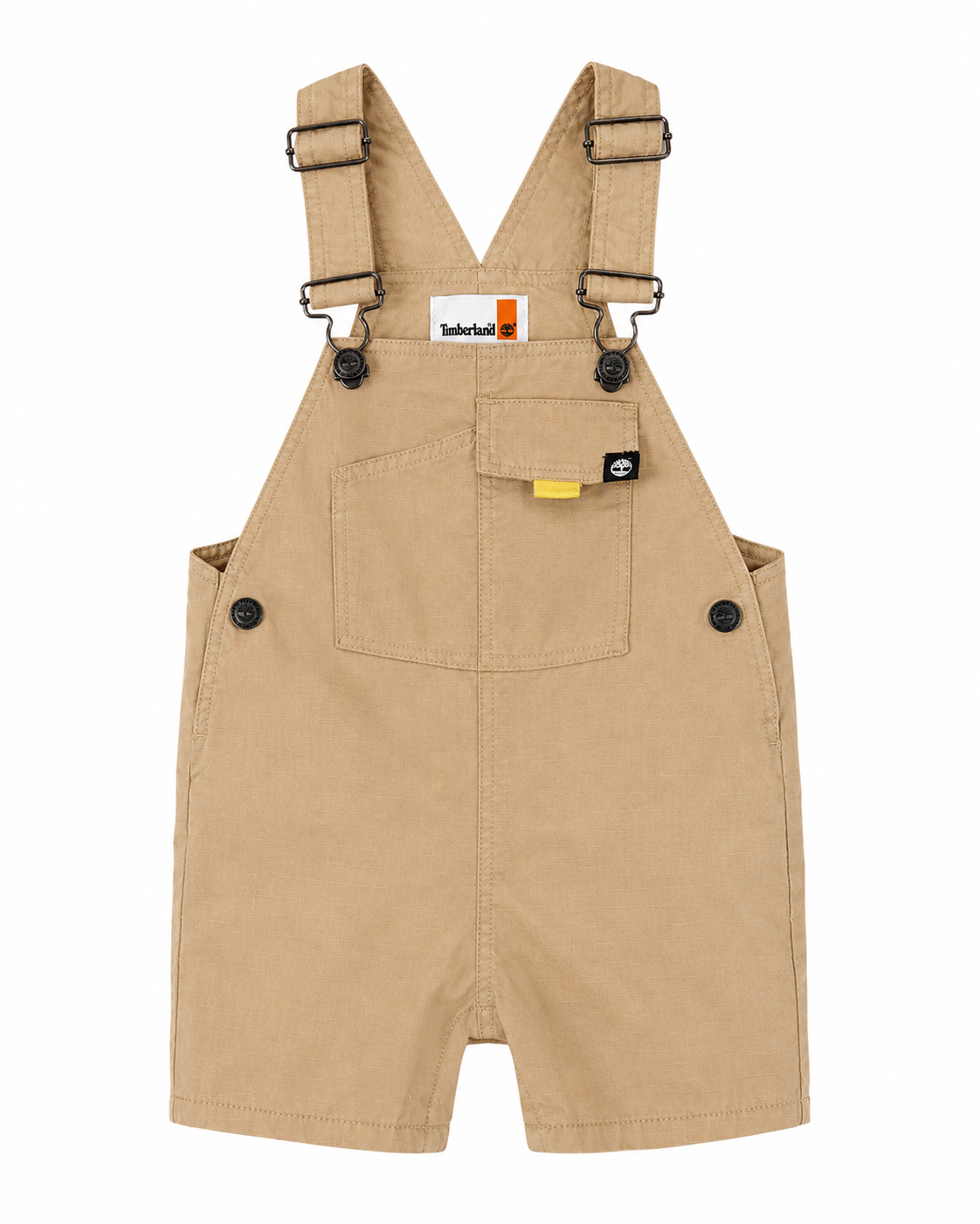 Timberland Baby Boys Beige Short Dungarees