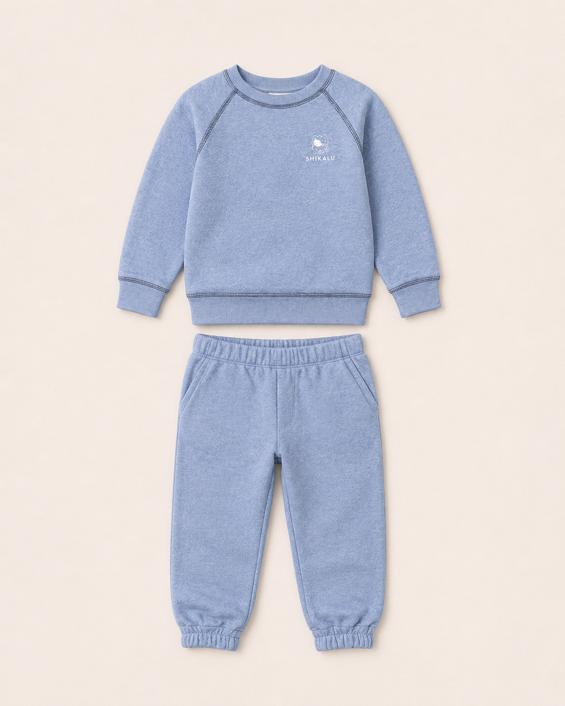 Kids Basic Sweatshirt & Jogger Set