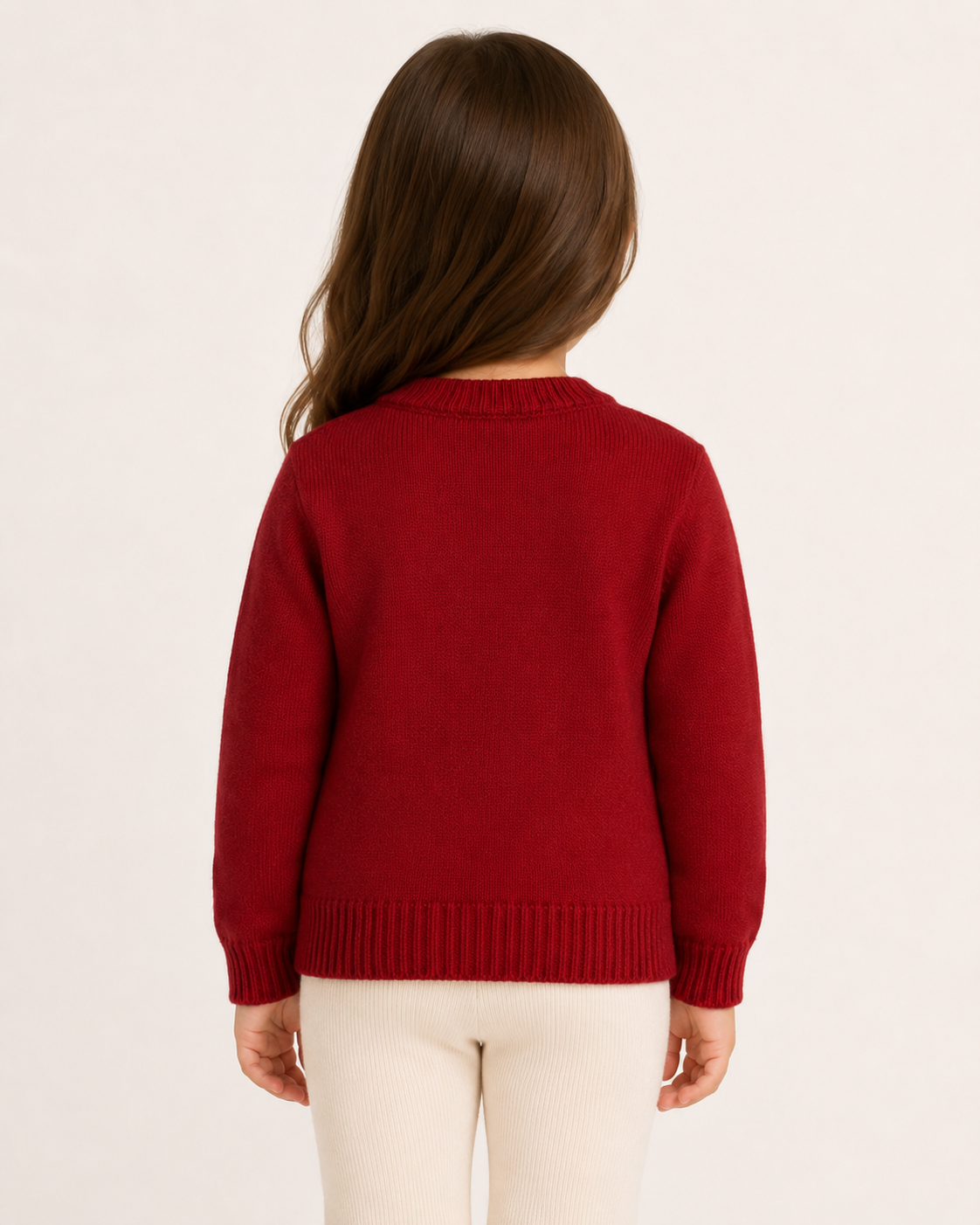 Girls Bow Knit Cardigan thumb 3