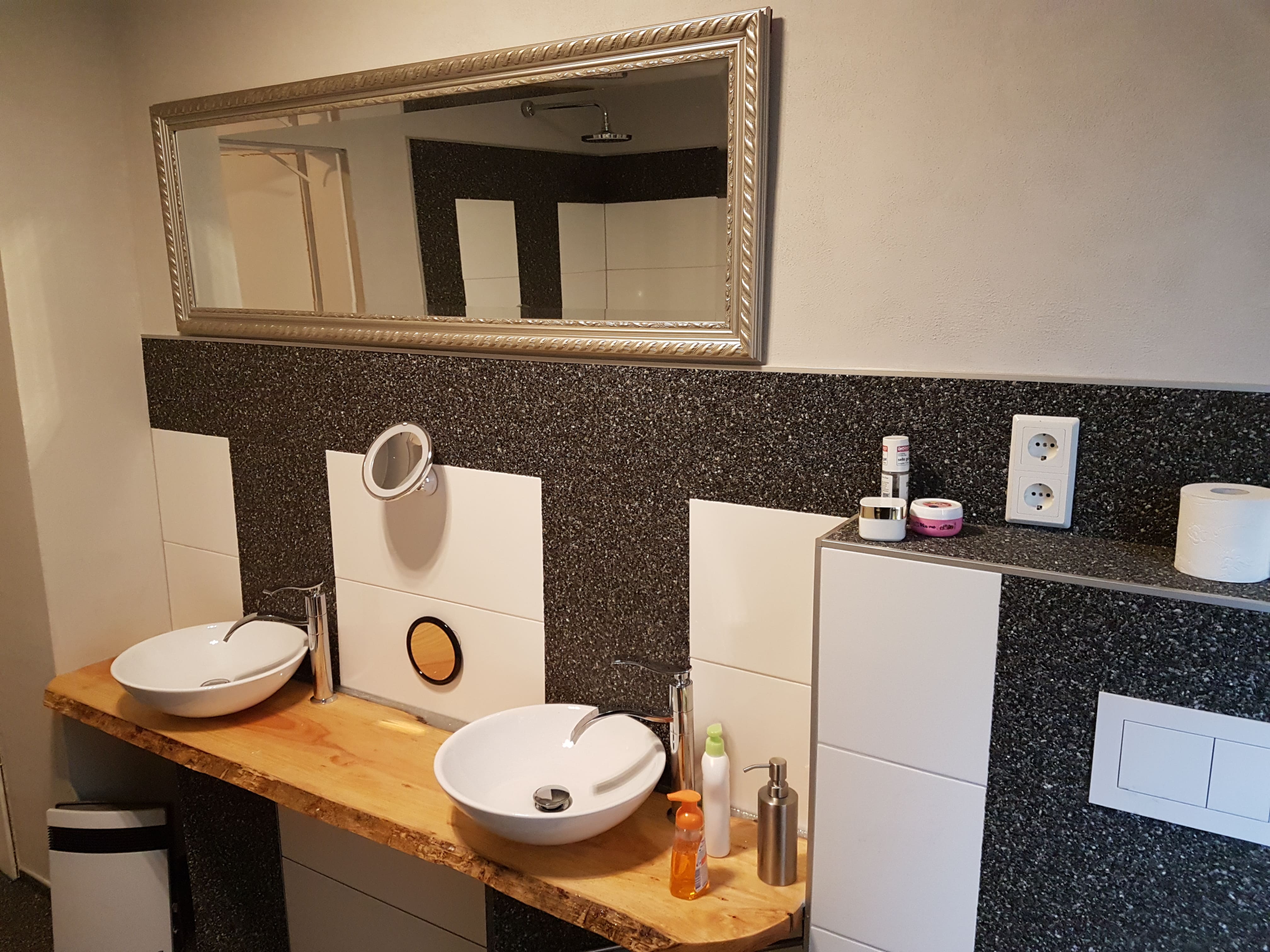 Badezimmer Wandgestaltung