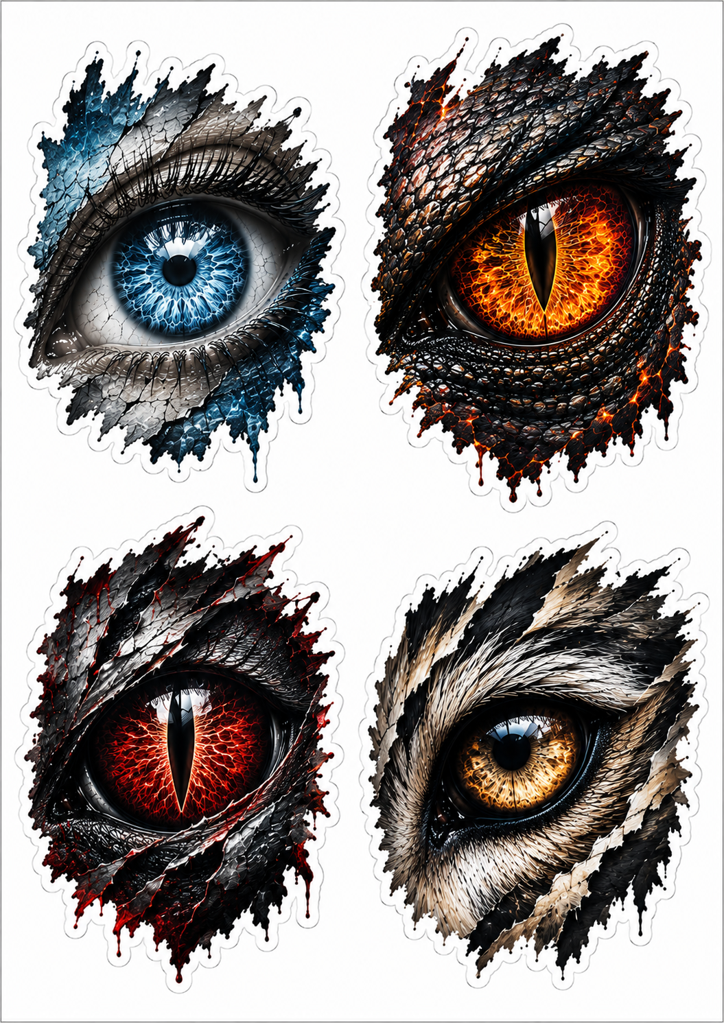 Elemental Eyes — Vol. 04 — front view — Tiny Mustard Seed