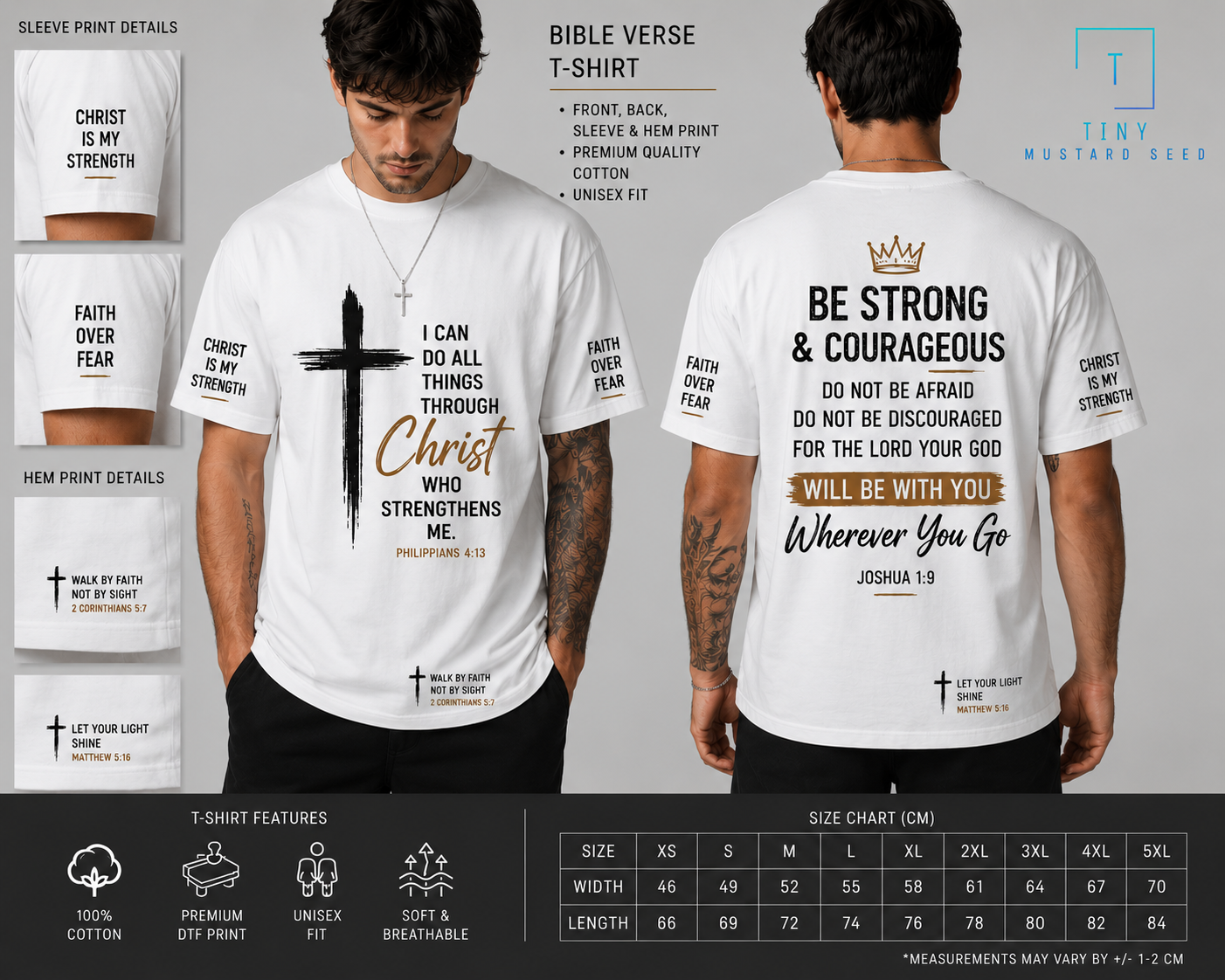BIBLE VERSE — Faith Statement — Tiny Mustard Seed