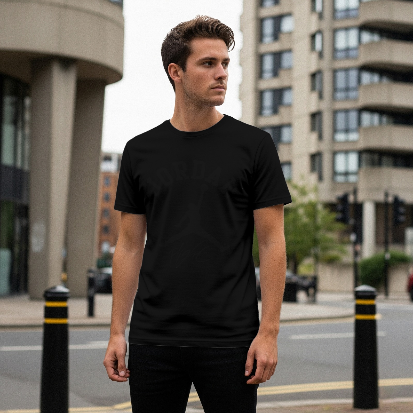 PLAIN BLACK TEE — Blank Canvas — Tiny Mustard Seed