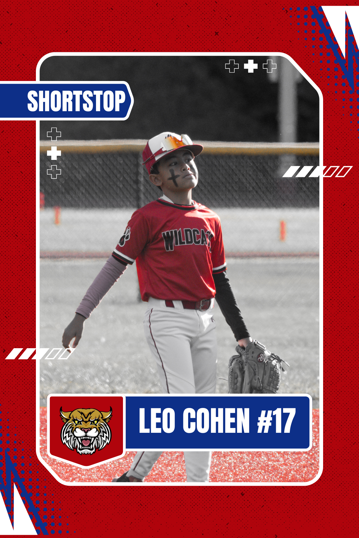 Shortstop Player Card Graphic