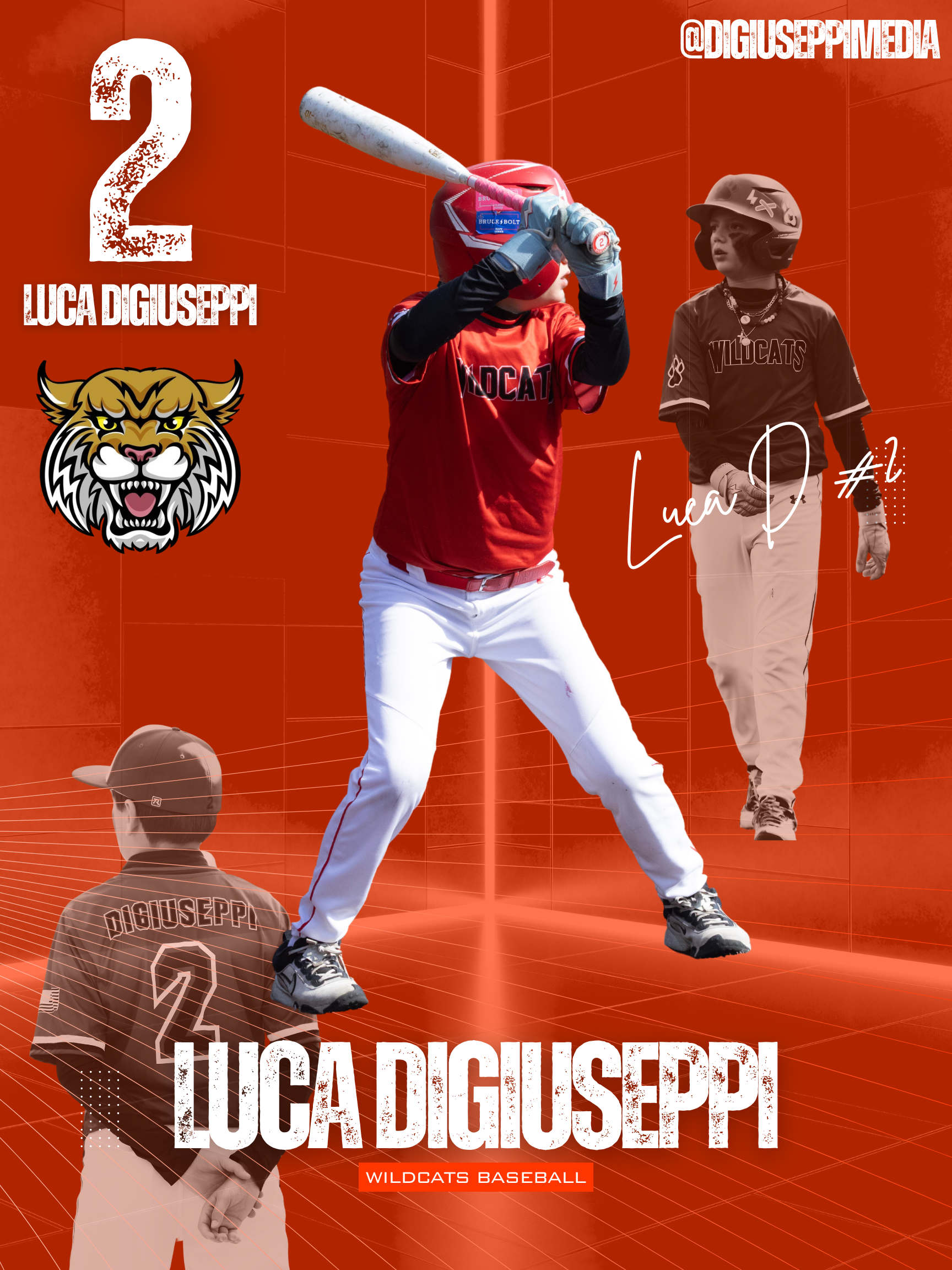 Luca Baseball Hero Graphic