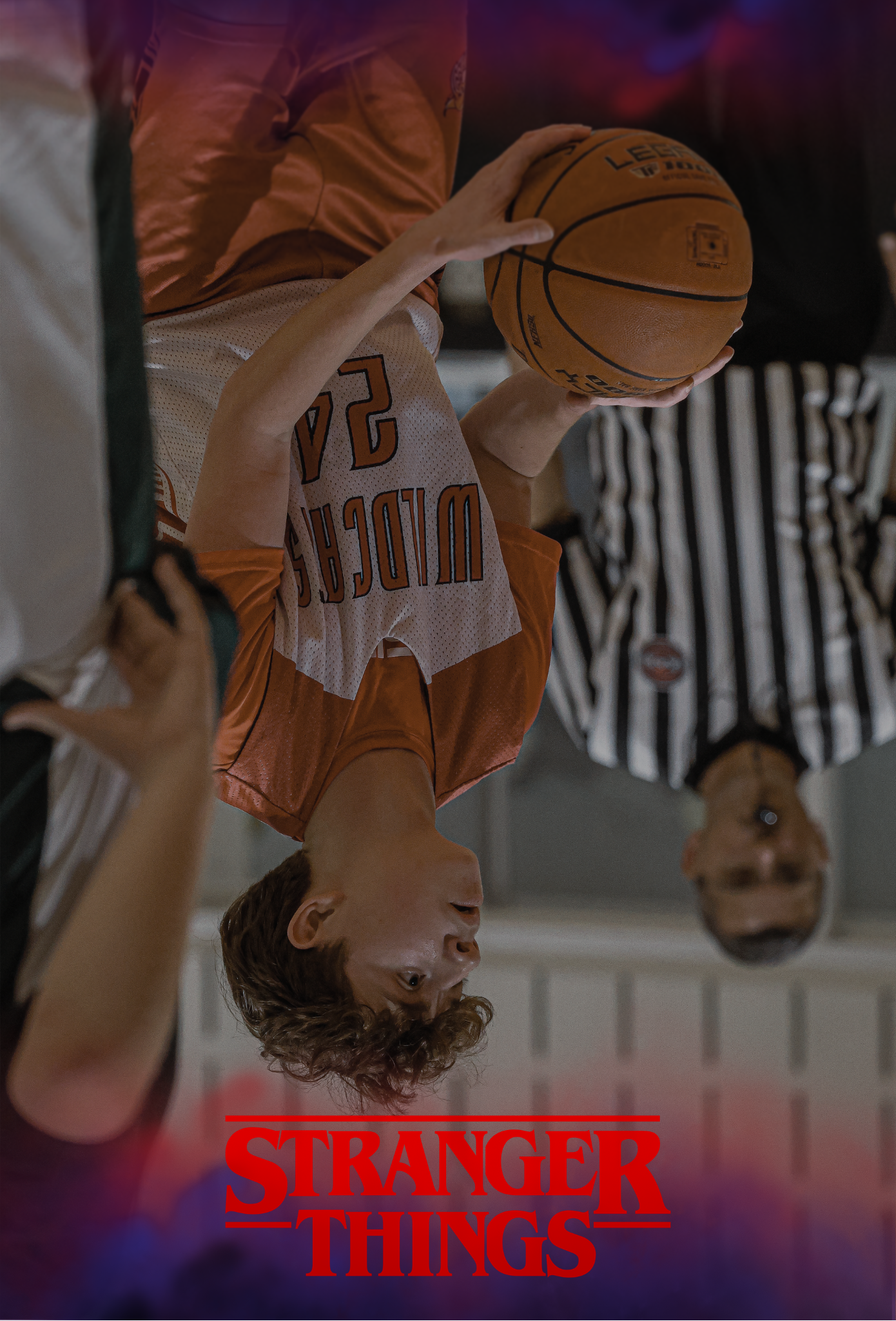 Stranger Things Basketball Graphic