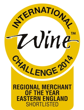 International Wine Challenge 2014 Regional Merchant of the Year Eastern England Shortlisted badge