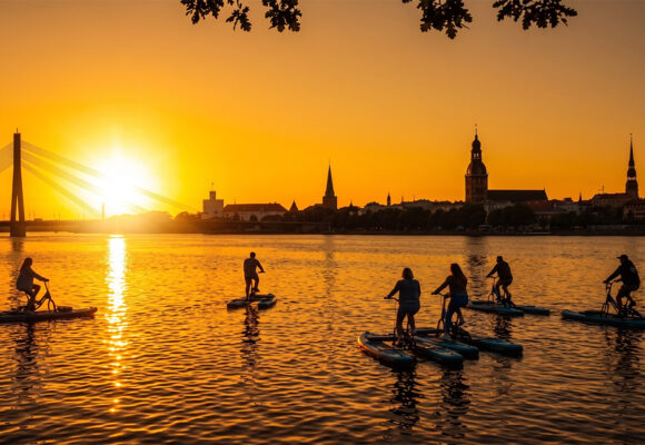 Water Bike Sunset Ride