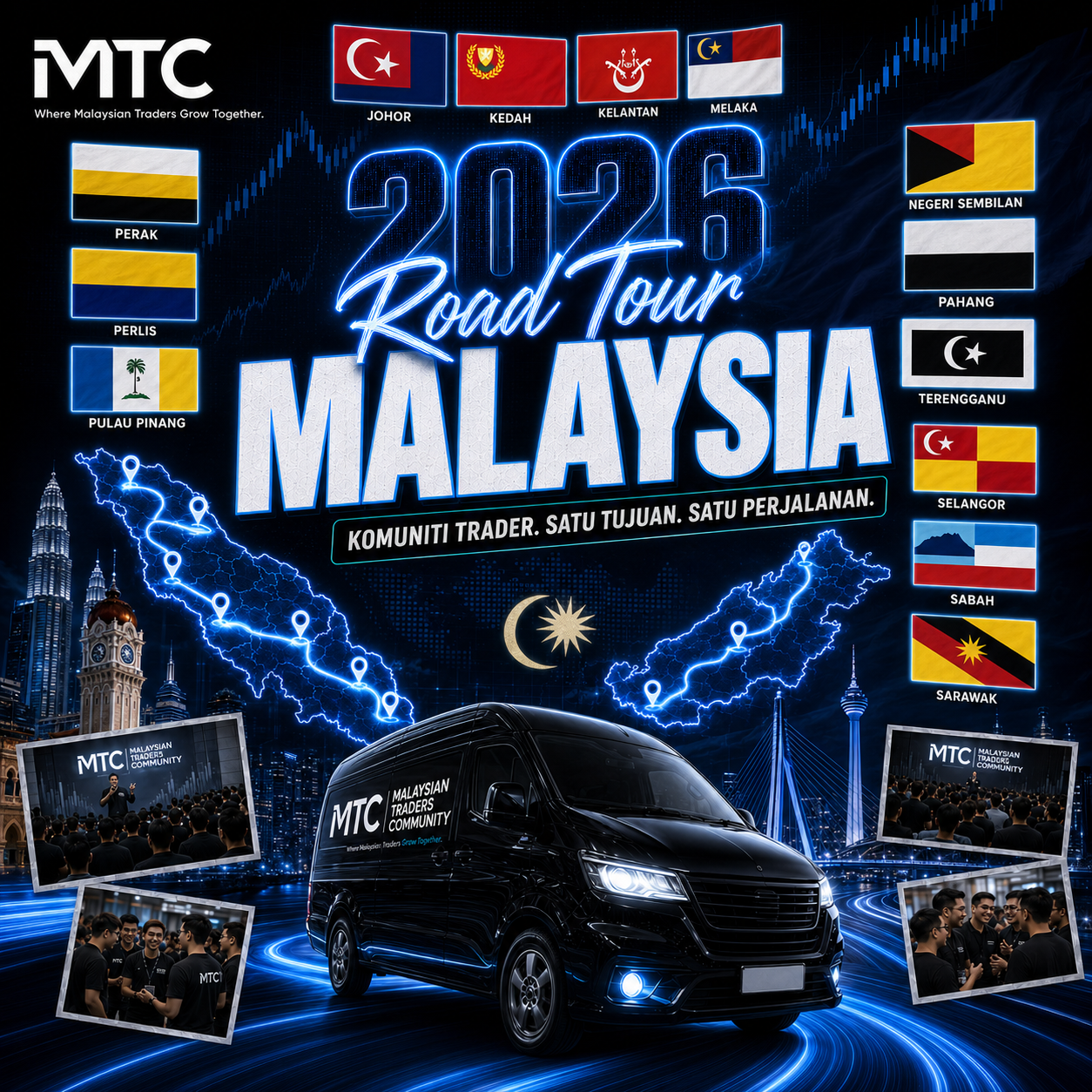 Poster MTC 2026 Road Tour Malaysia