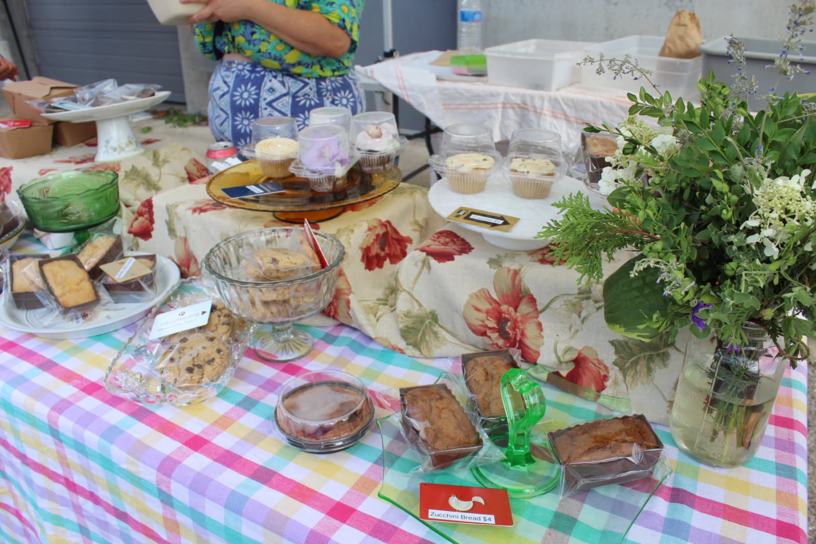 BOT Bakery Farmers Market Display