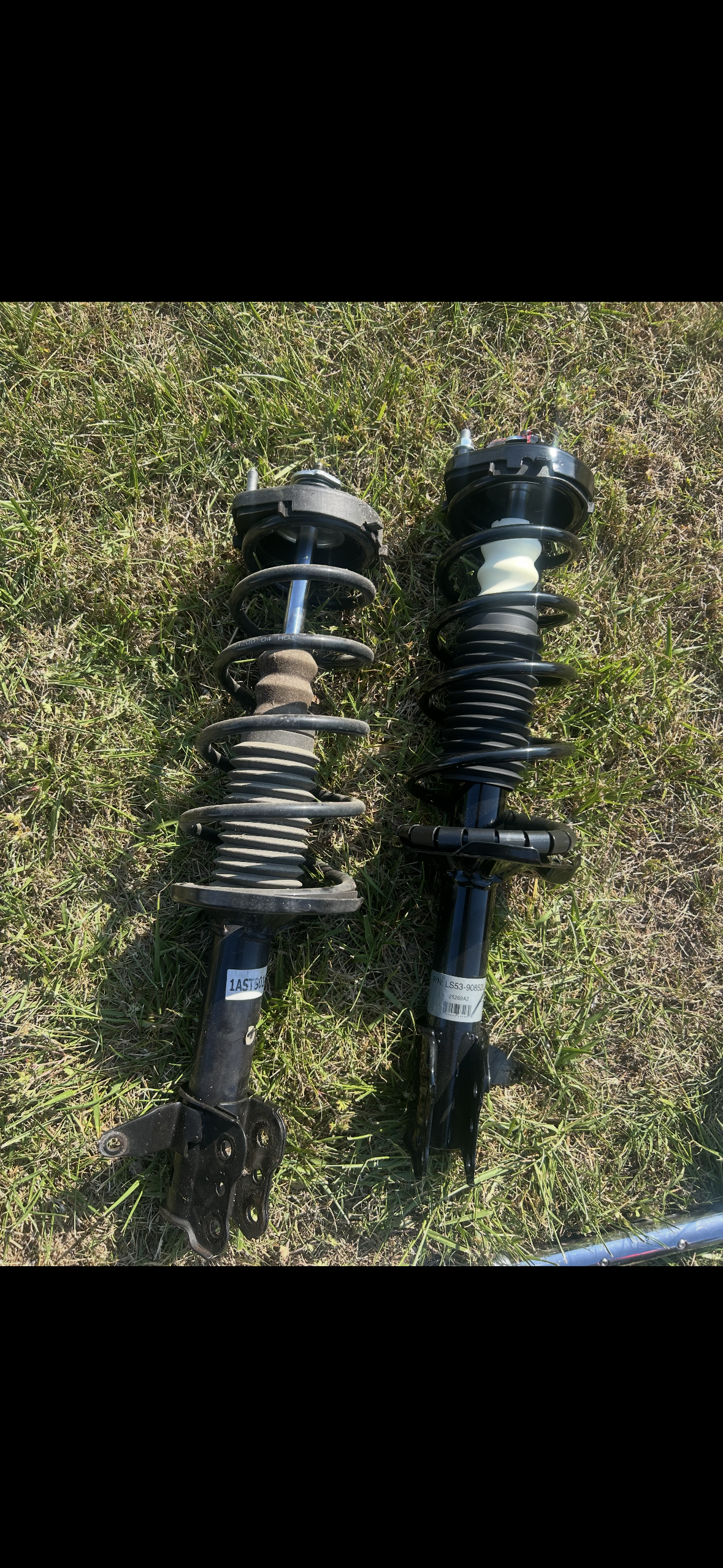 Mazda Protégé — Rear Struts & Front-Left CV Axle — photo 1