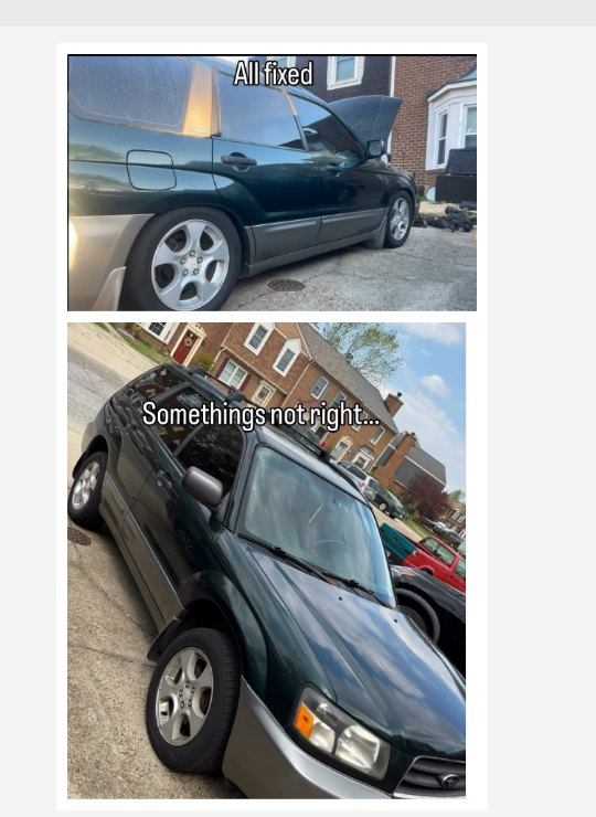 Subaru — Coilover Install — photo 1