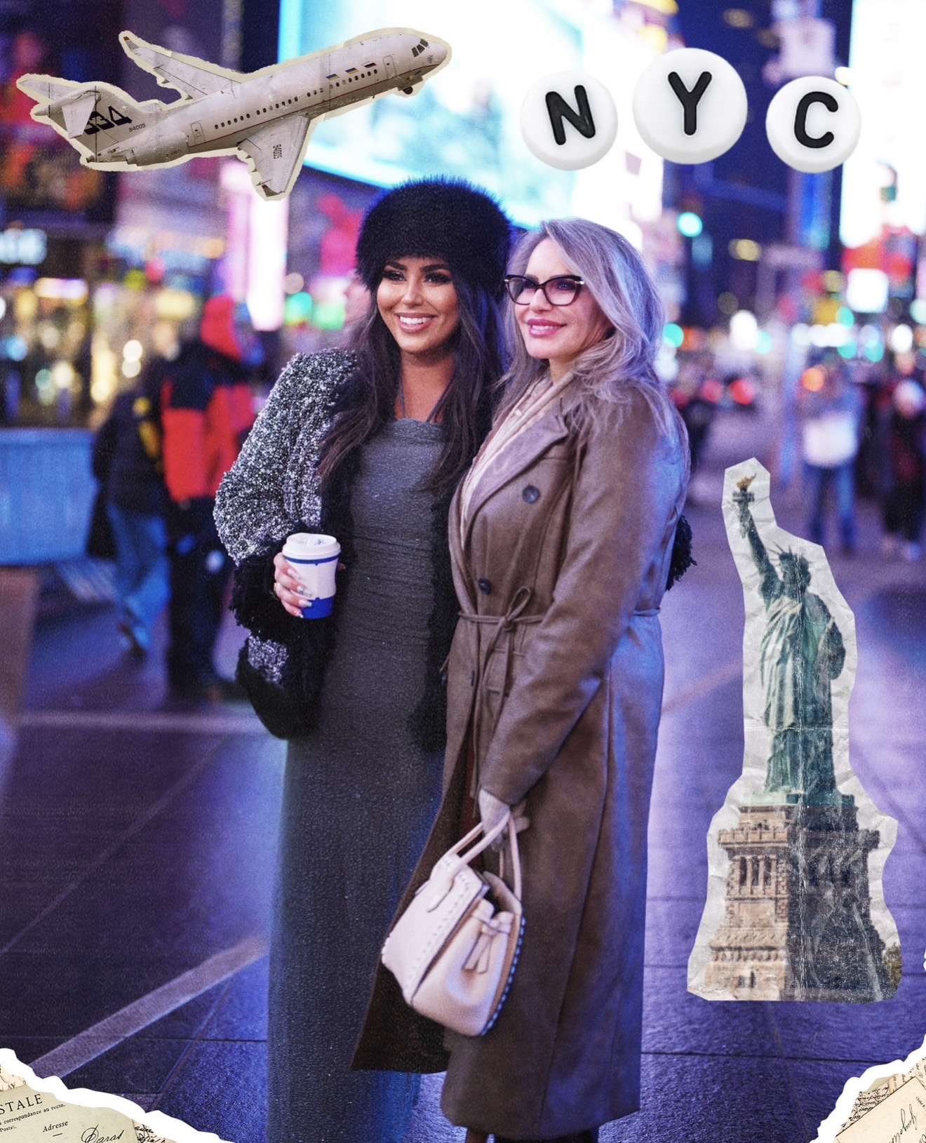 Meghan Amaral with Susan Grau in New York City
