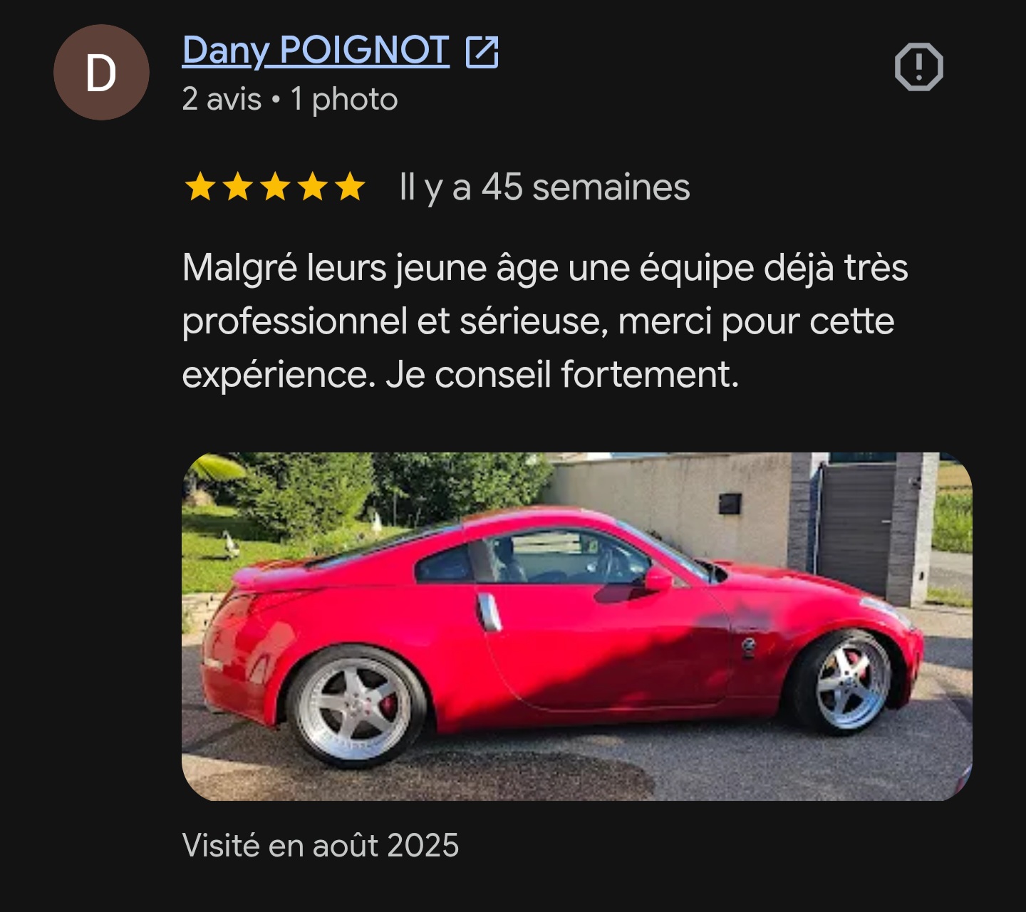 Avis de Dany Poignot