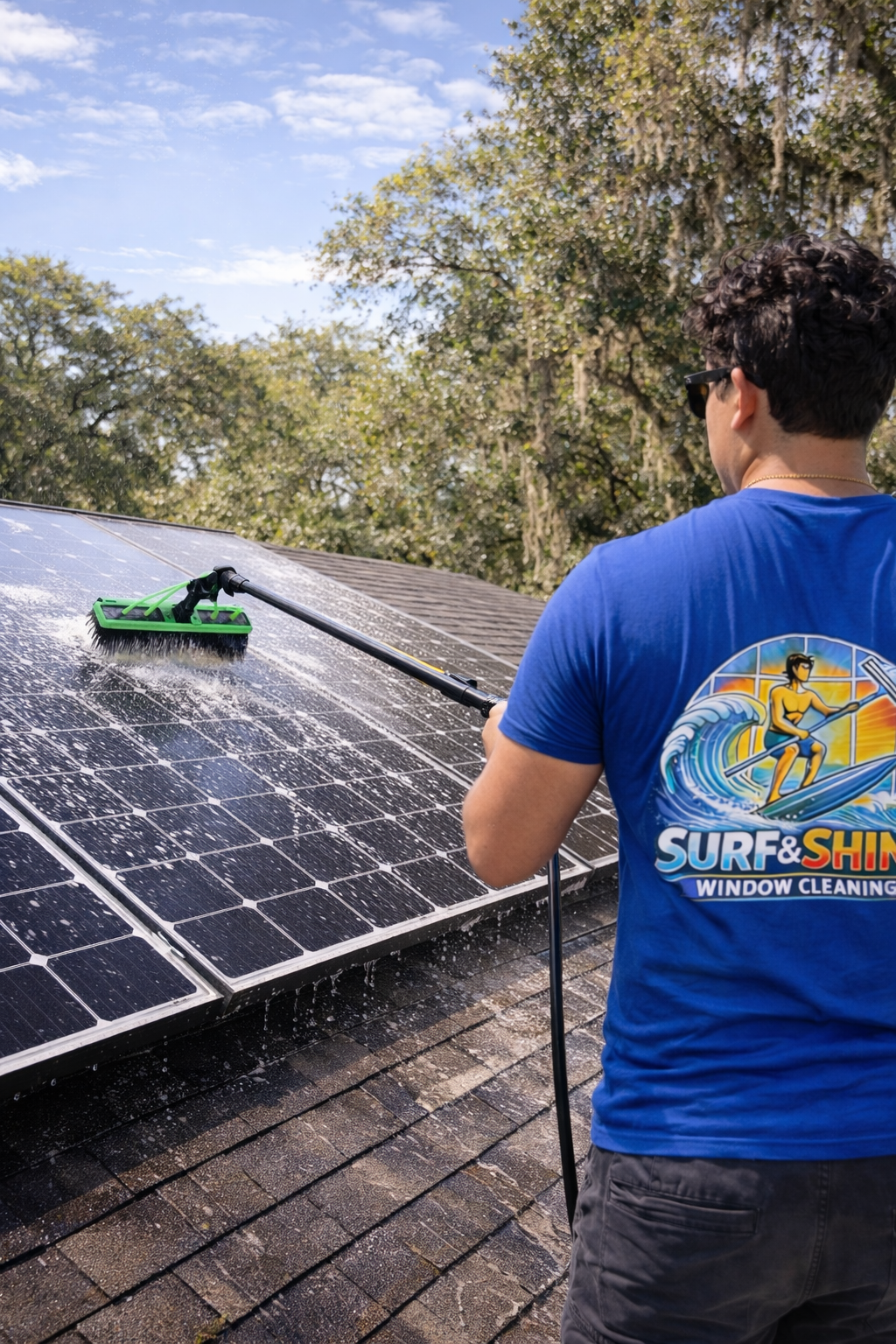 Solar Panel Cleaning Melbourne FL — Surf & Shine