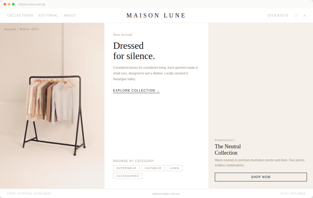 Fashion & Retail