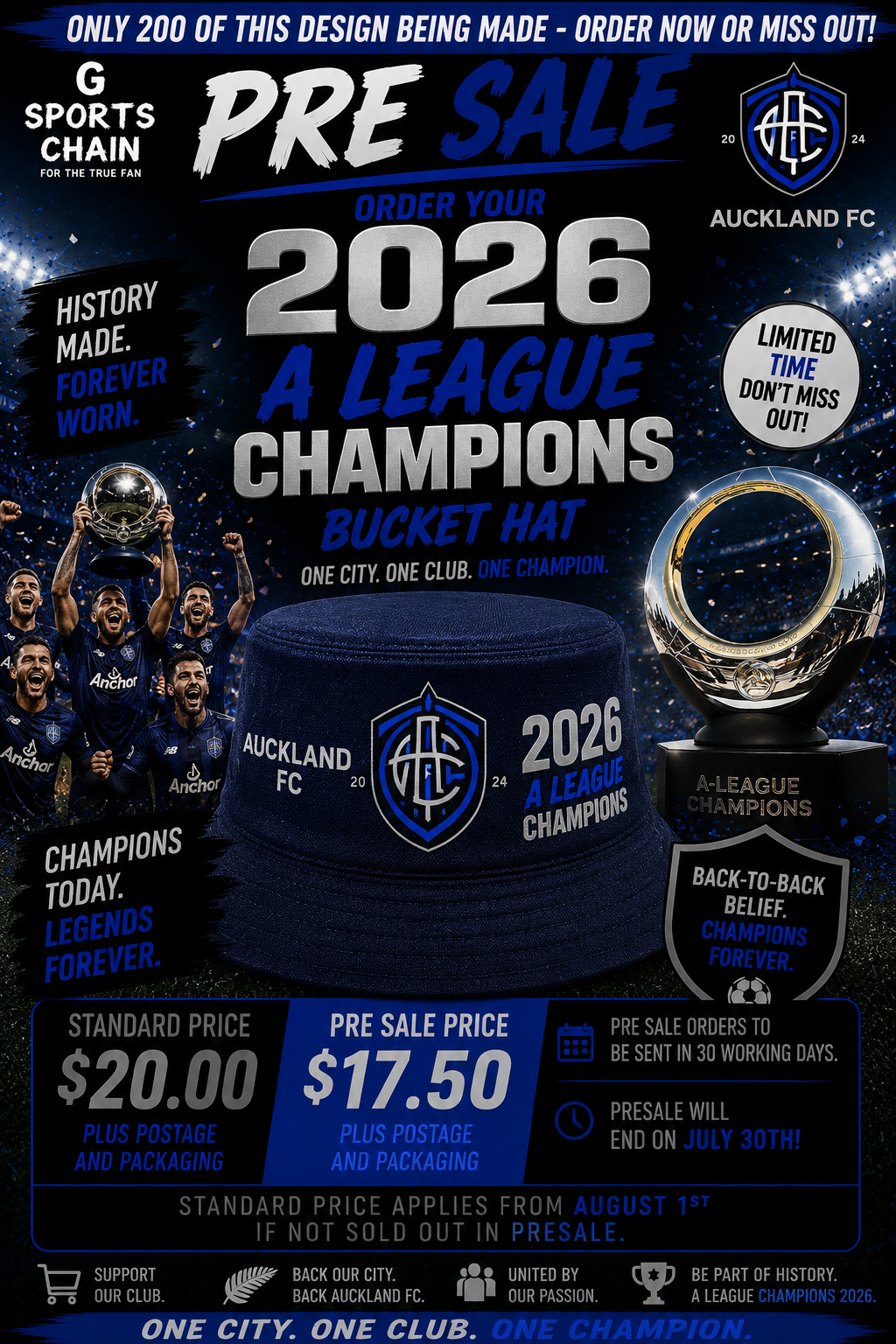 Auckland FC — A-League Champions 2026