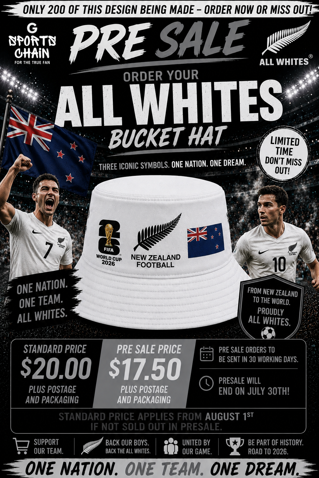 All Whites — FIFA World Cup 2026
