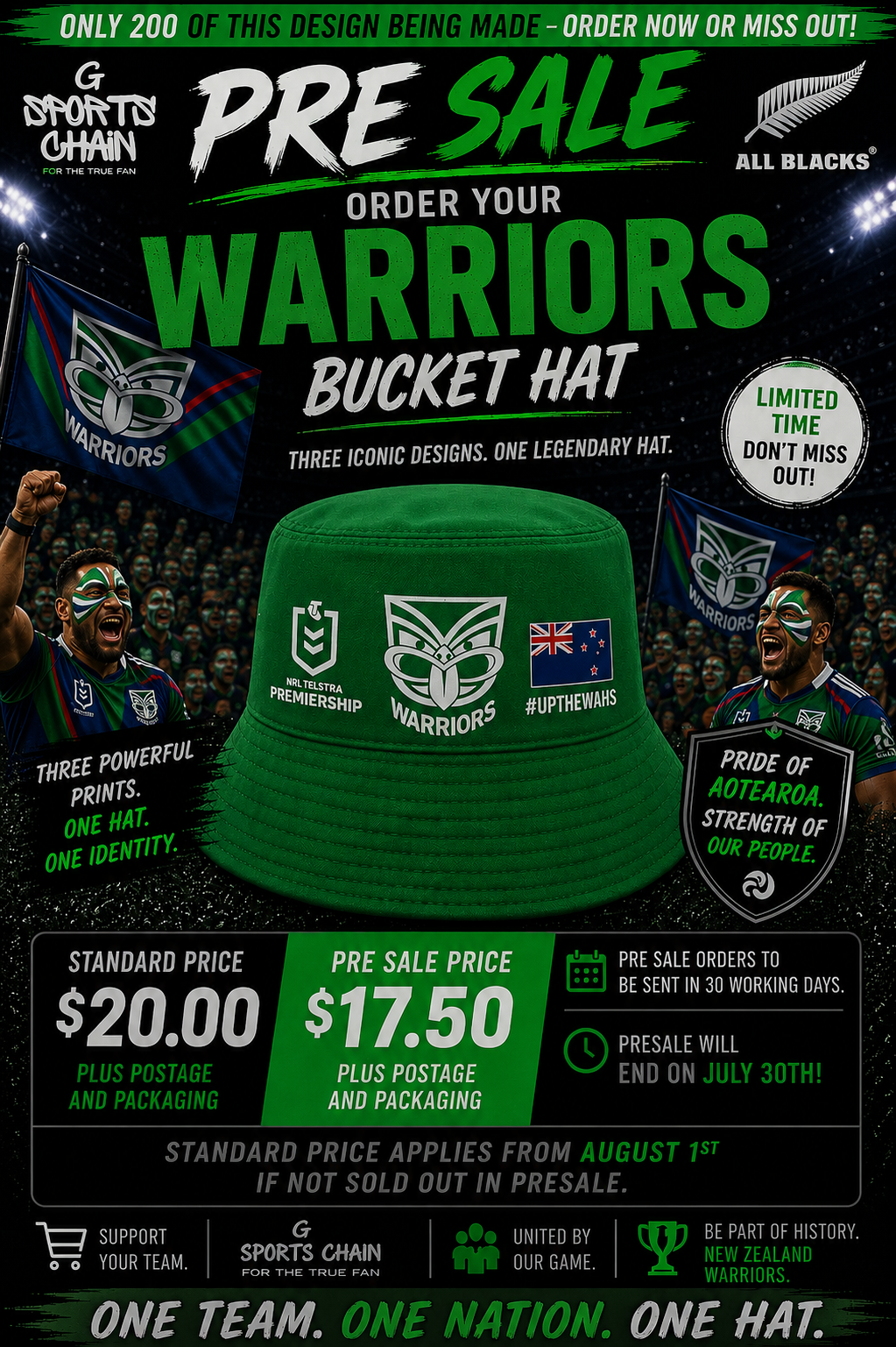 NZ Warriors — Up The Wahs
