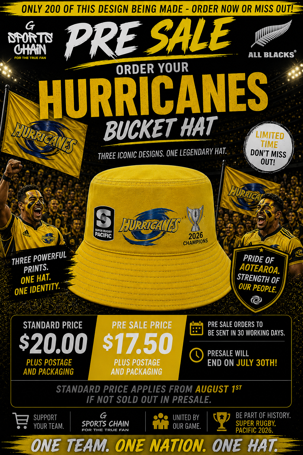 Hurricanes — Super Rugby Pacific 2026 Champions