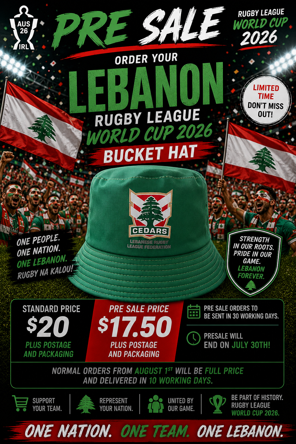 Lebanon Cedars — RLWC 2026