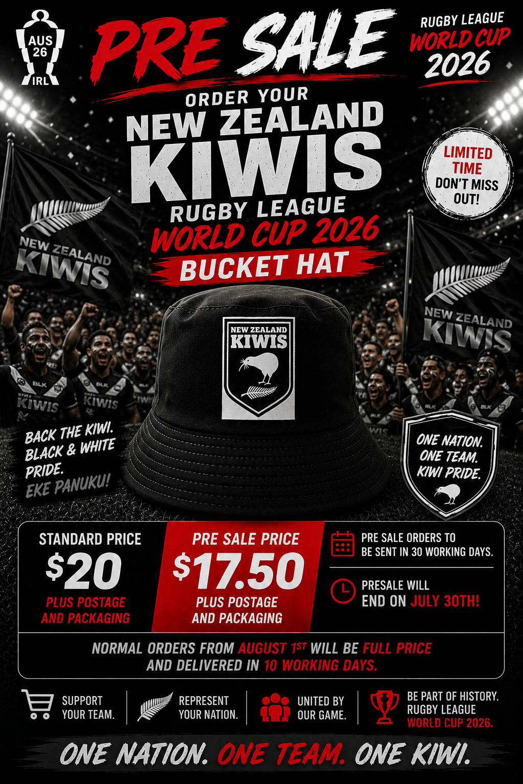 New Zealand Kiwis — RLWC 2026