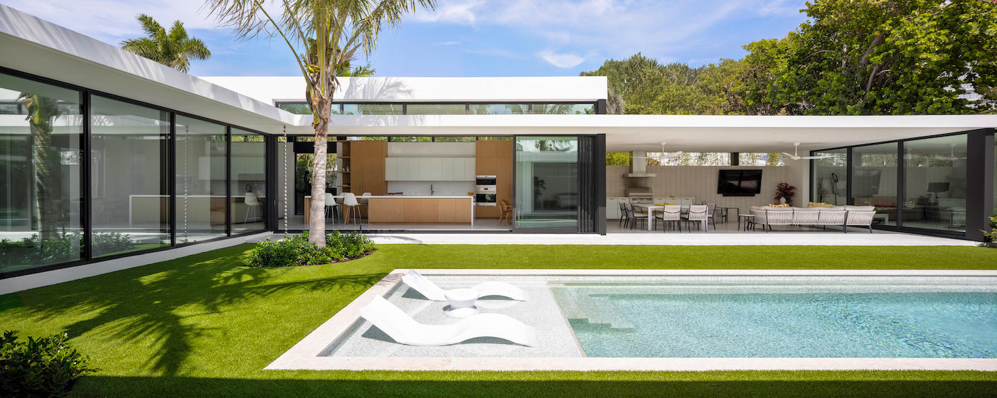 Modern Pool House