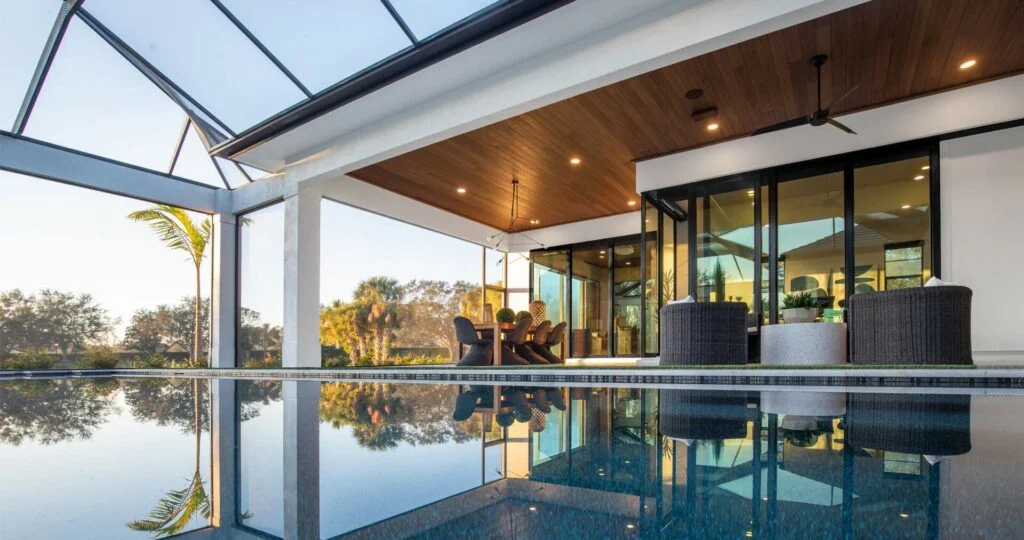 Modern Pool House Design