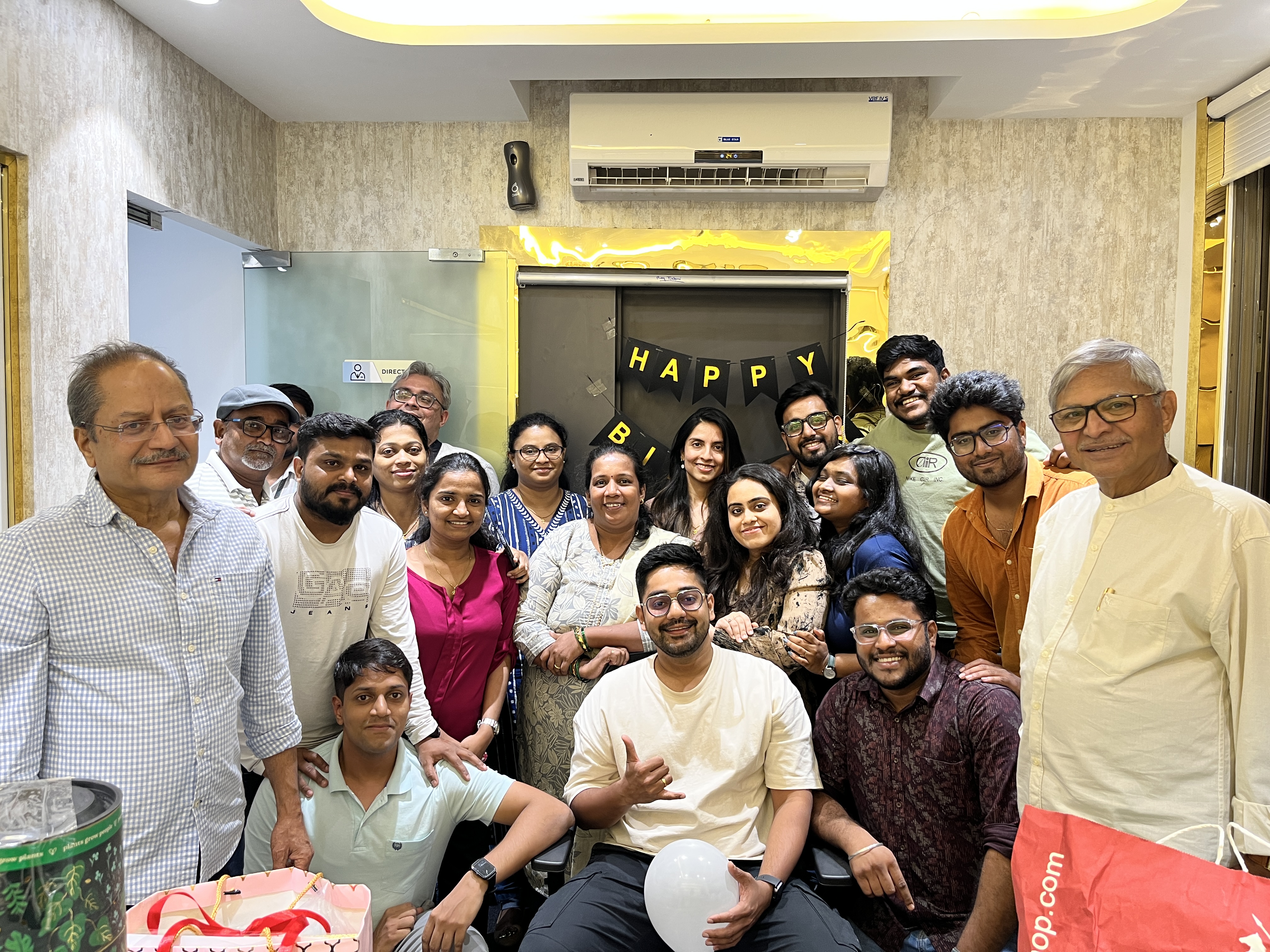 Brandintellé team birthday celebration