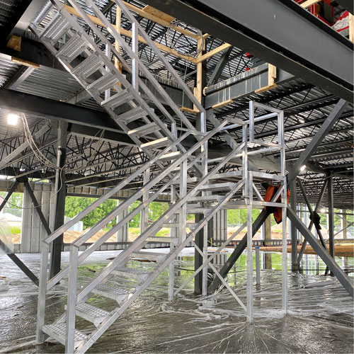 Temporary Stairs - 1