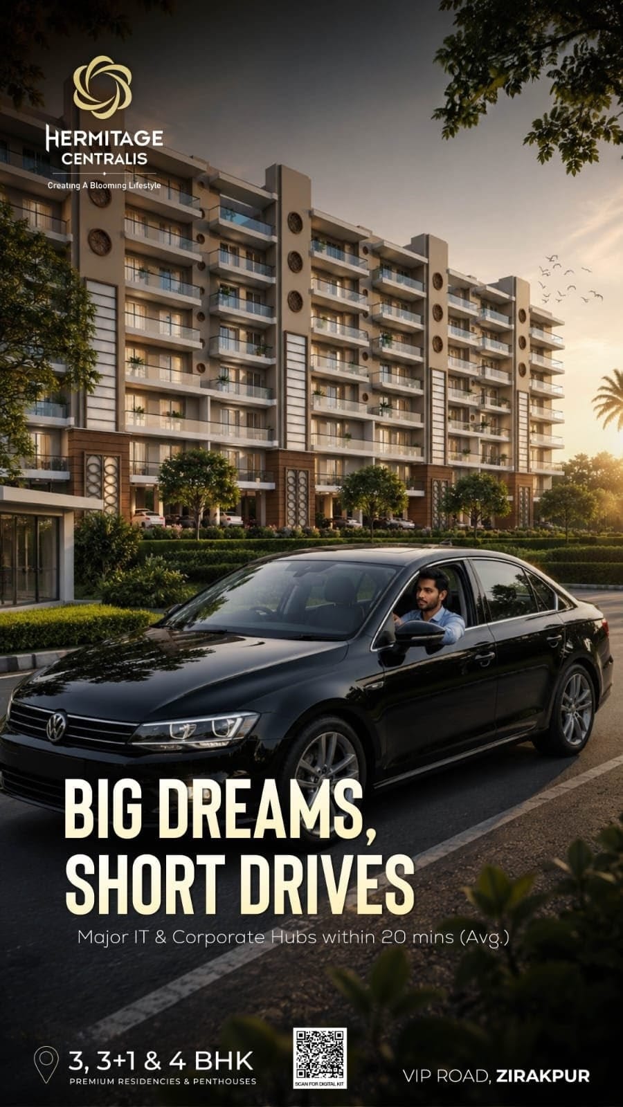 Hermitage Centralis — Big Dreams, Short Drives