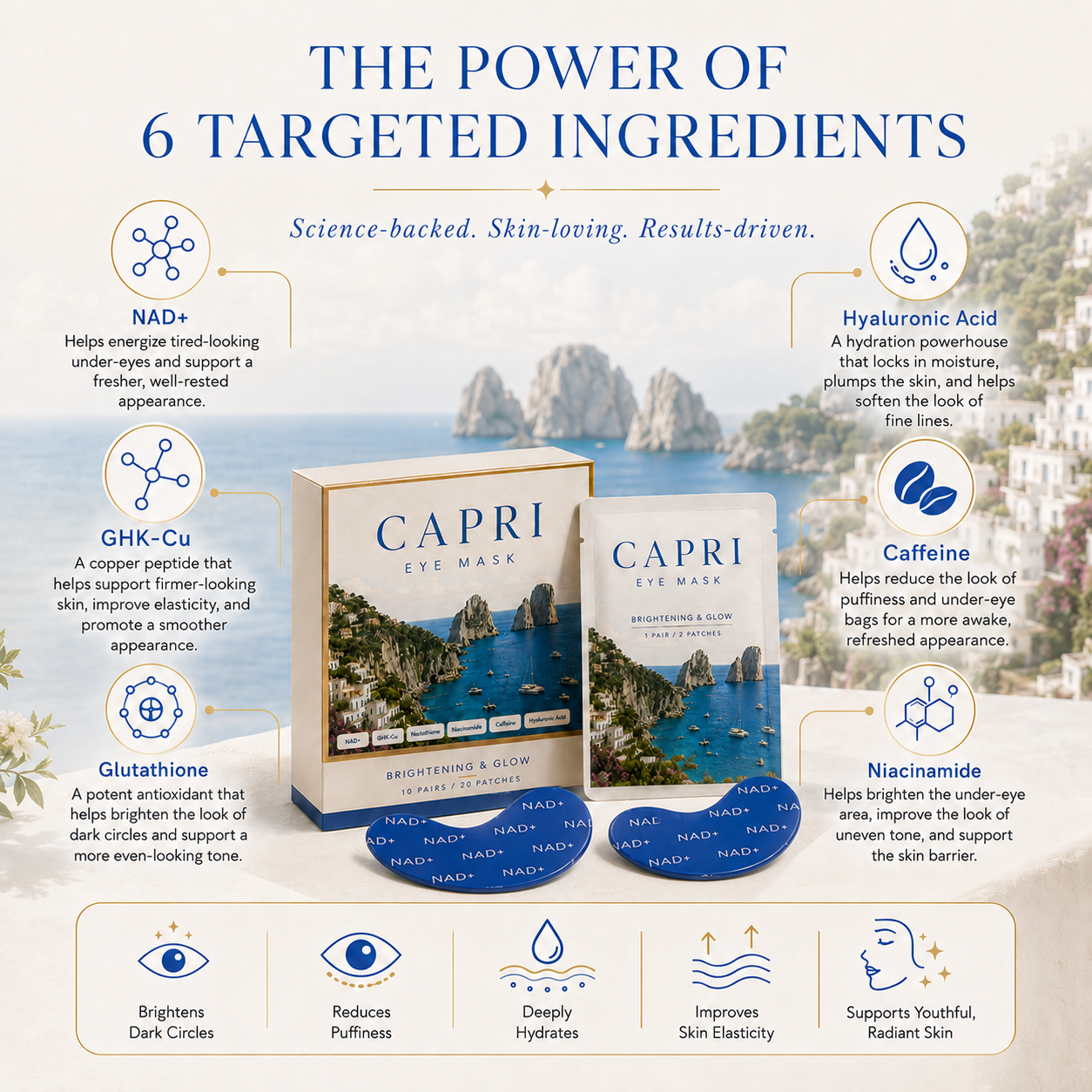The power of 6 targeted ingredients