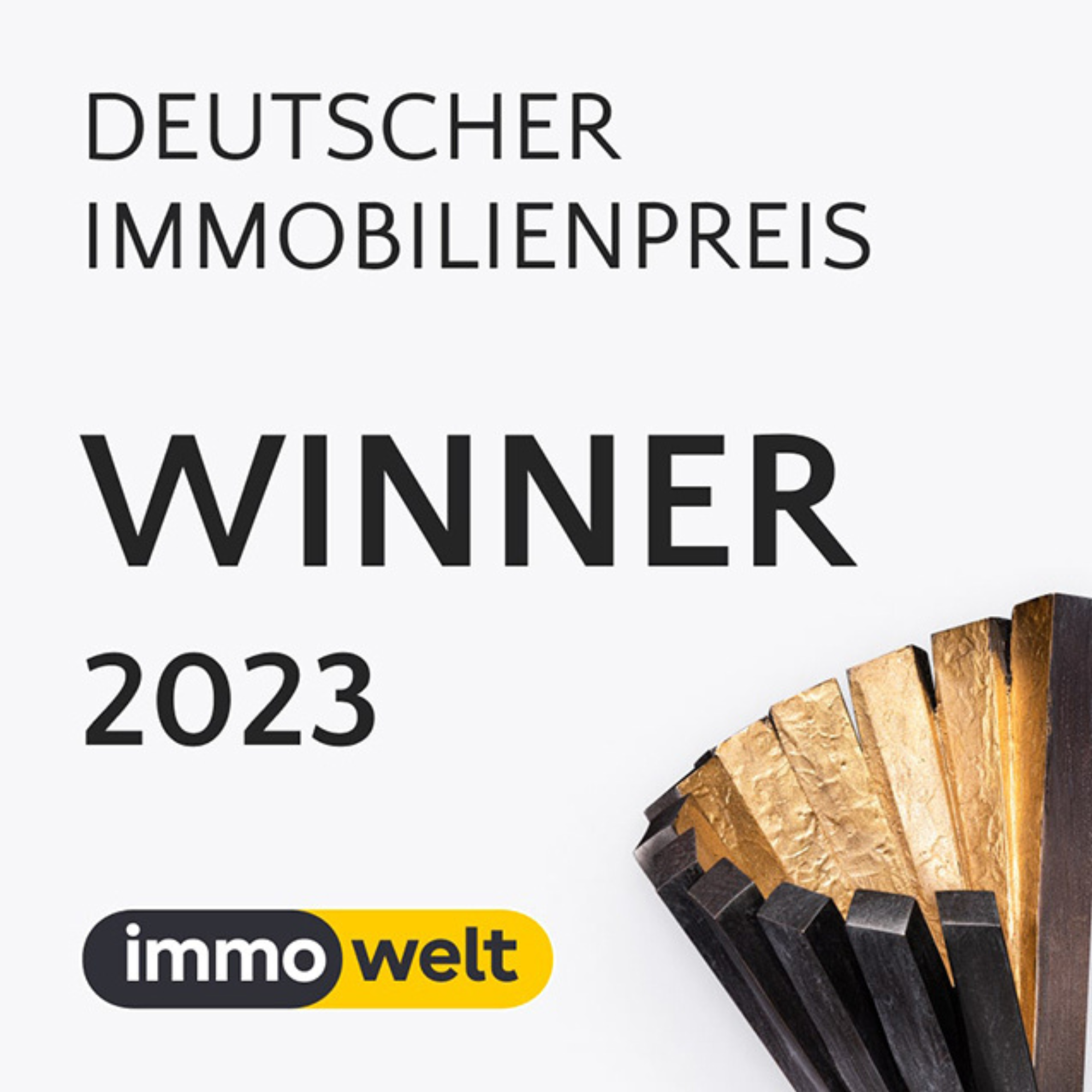 Deutscher Immobilienpreis Winner 2023 – immowelt