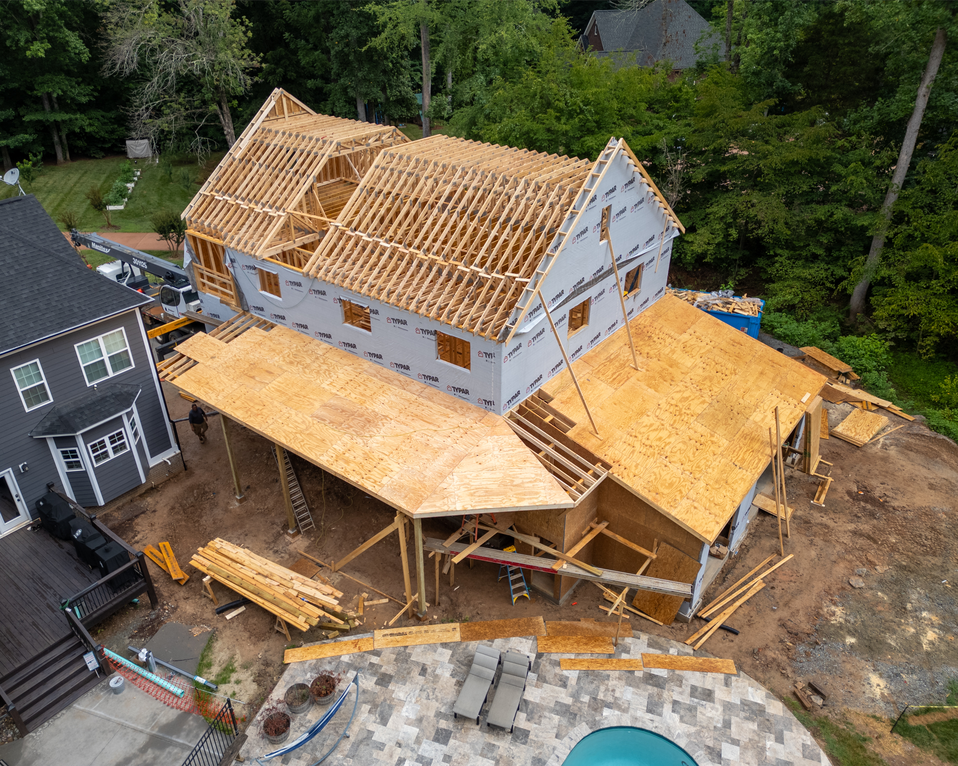 C3 Contracting construction site