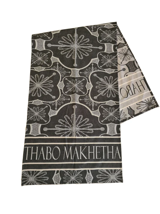 Thabo Makhetha Dikeledi Black Shawl 2