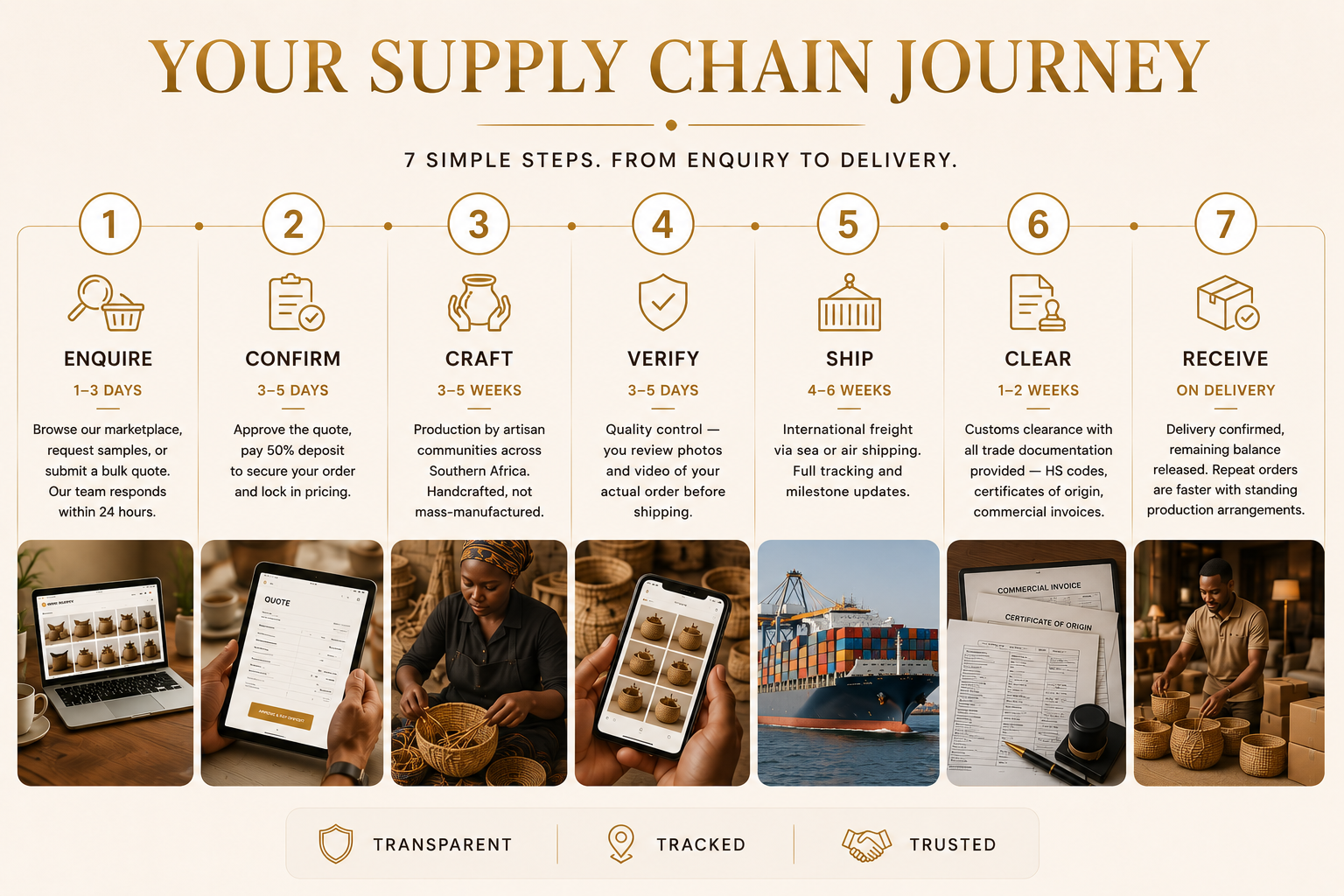 Your Supply Chain Journey — 7 Steps