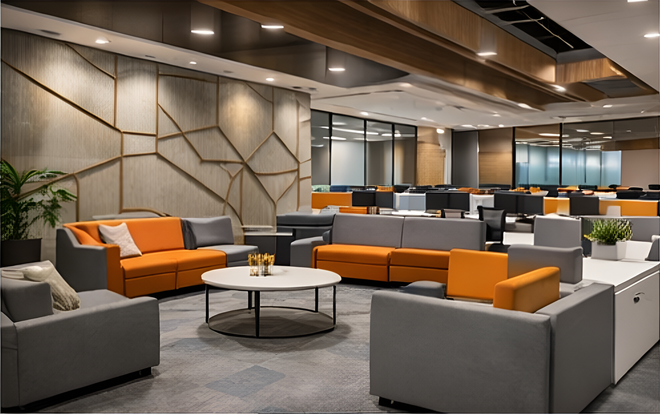 SteelWorks Industries - Corporate Office - Office furniture installation photo 2 by Ezeefit Mumbai